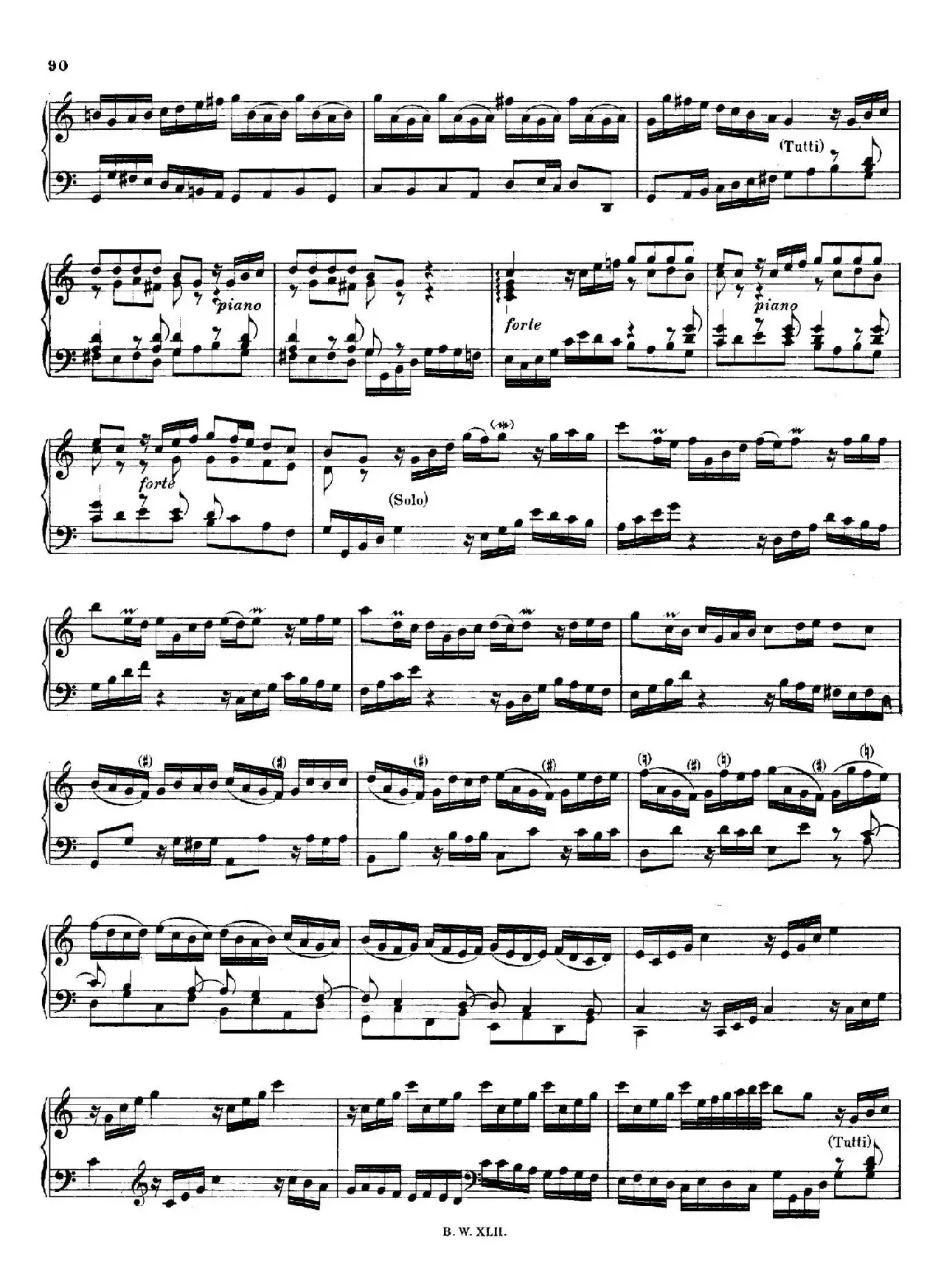 16 Concertos BWV 972-987（十六首为独奏古钢琴而作的协奏曲）（P31——40）