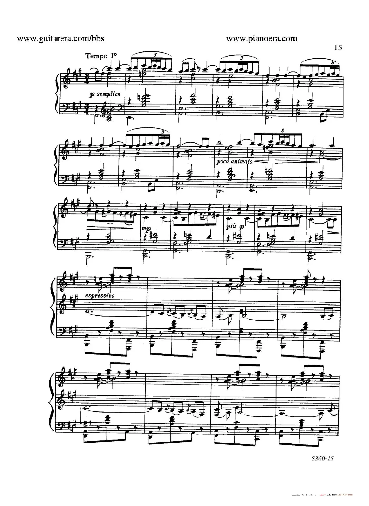 Fourth Piano Sonata S.360（第四钢琴奏鸣曲）