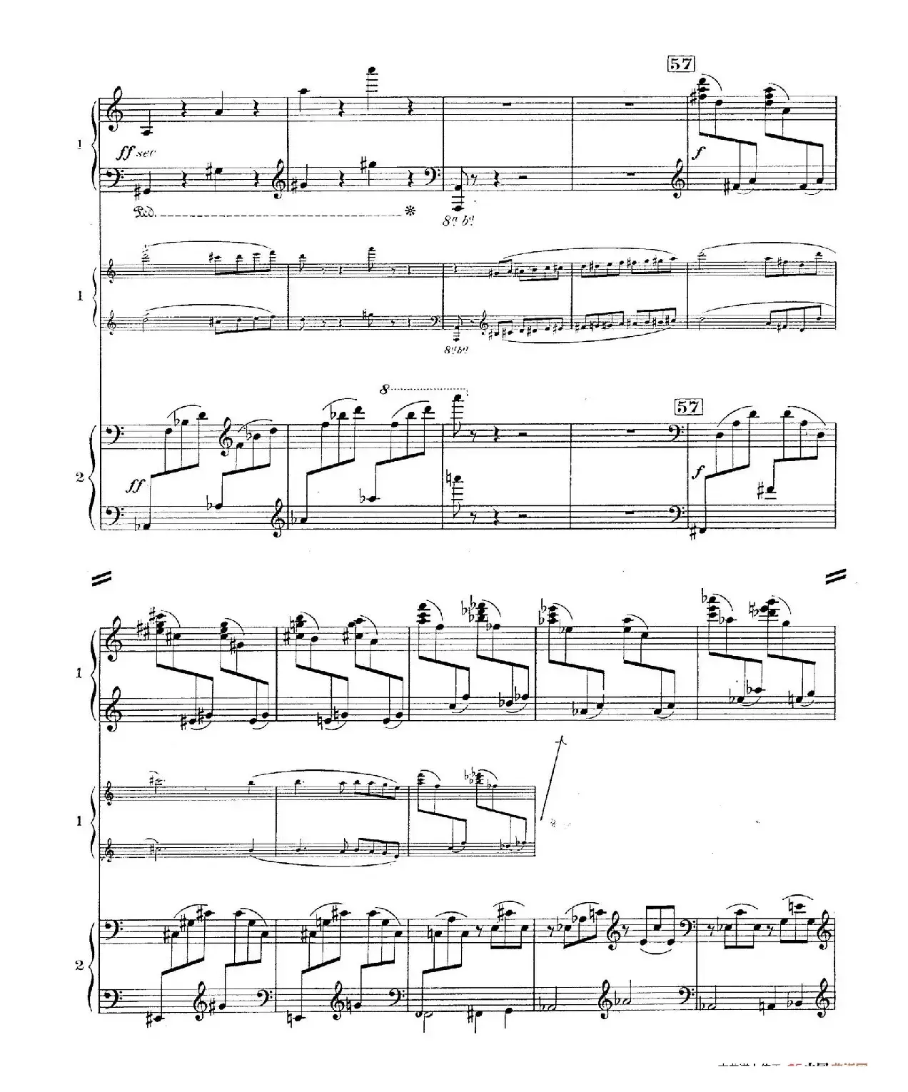 Concerto for 2 Pianos in d Minor（d小调双钢琴协奏曲· 第三乐章）