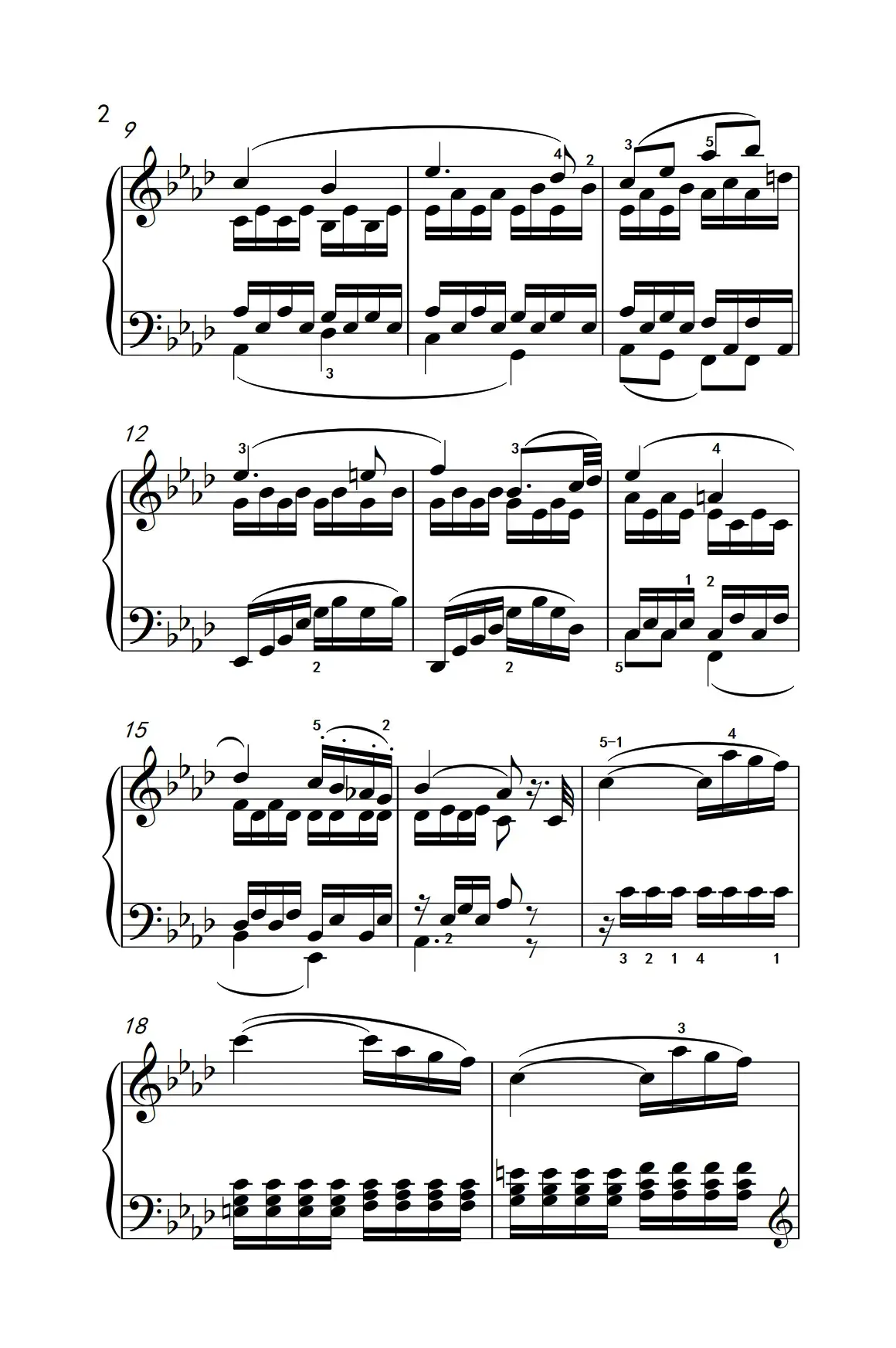 第八钢琴奏鸣曲（悲怆） 如歌的慢板