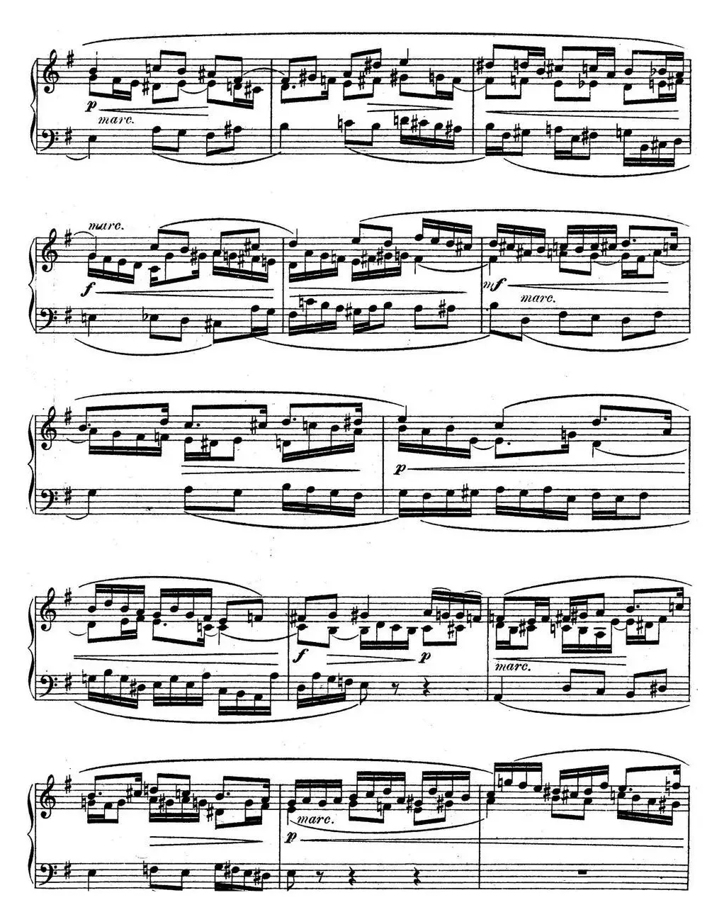 6 Preludes and Fugues Op.99（6首前奏曲与赋格·1）