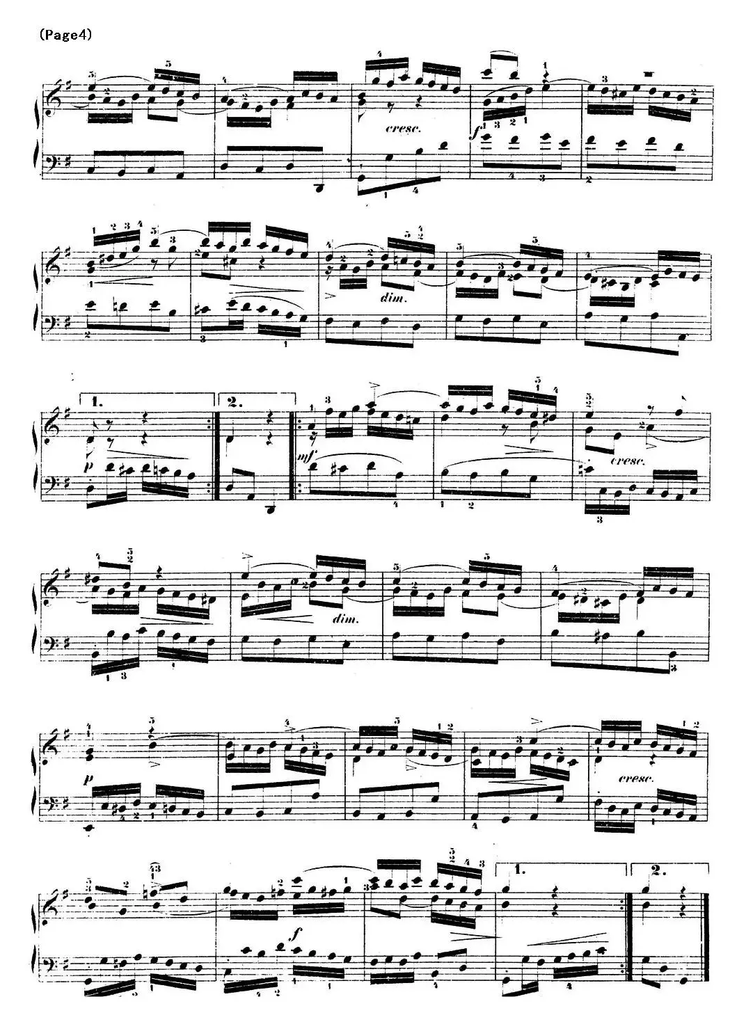 哥德堡变奏曲 巴赫 Goldberg Variationen BWV988