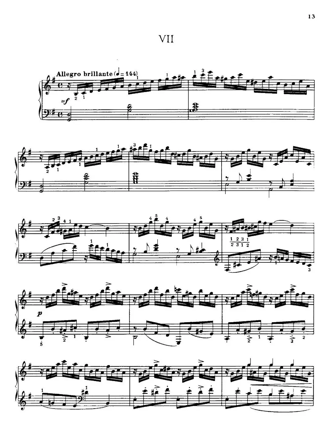 20 Petites Etudes, Op.91（20首小型练习曲）（7）