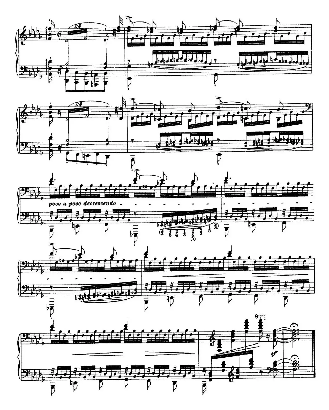 12 Etudes d'execution Transcendante S.139（12首超技练习曲·12）