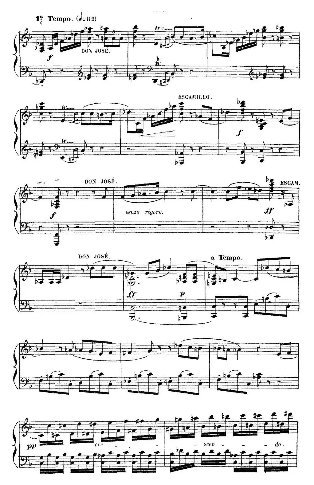 Carmen for Solo Piano（卡门全剧钢琴独奏版）（No.23）