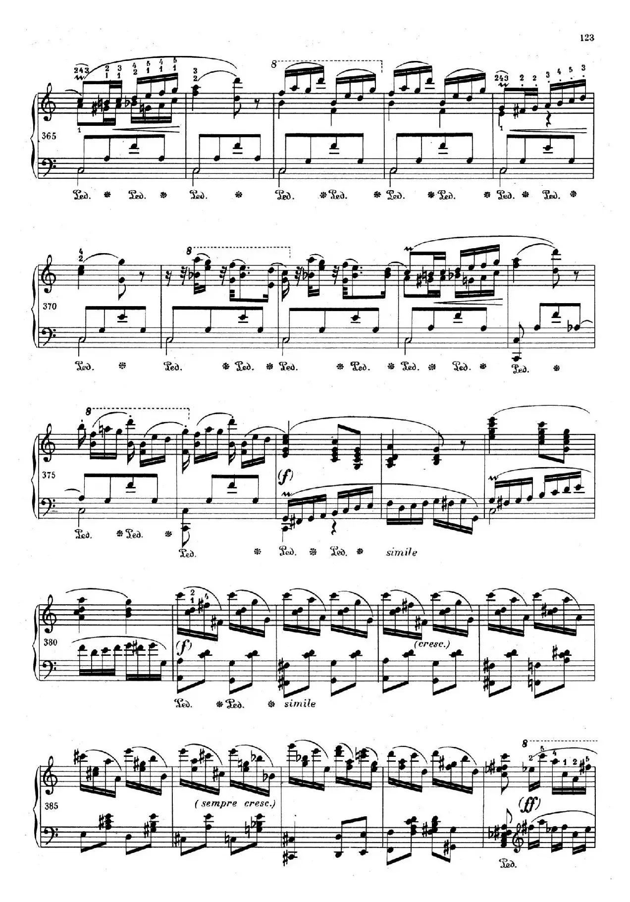 RONDEAU Op.73 （C大调双钢琴回旋曲·独奏版）