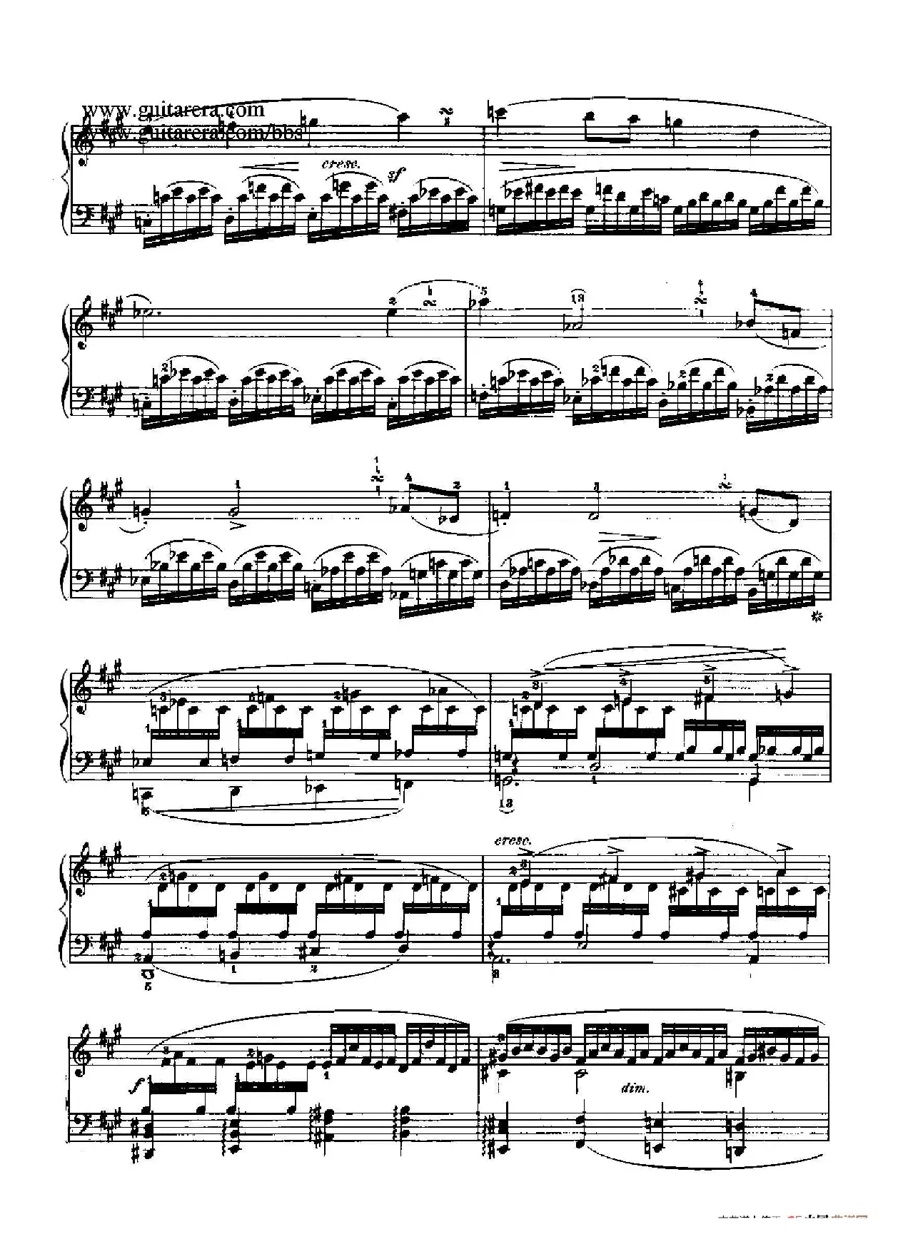 Nocturne No.4 in A Major （A大调第四号夜曲）