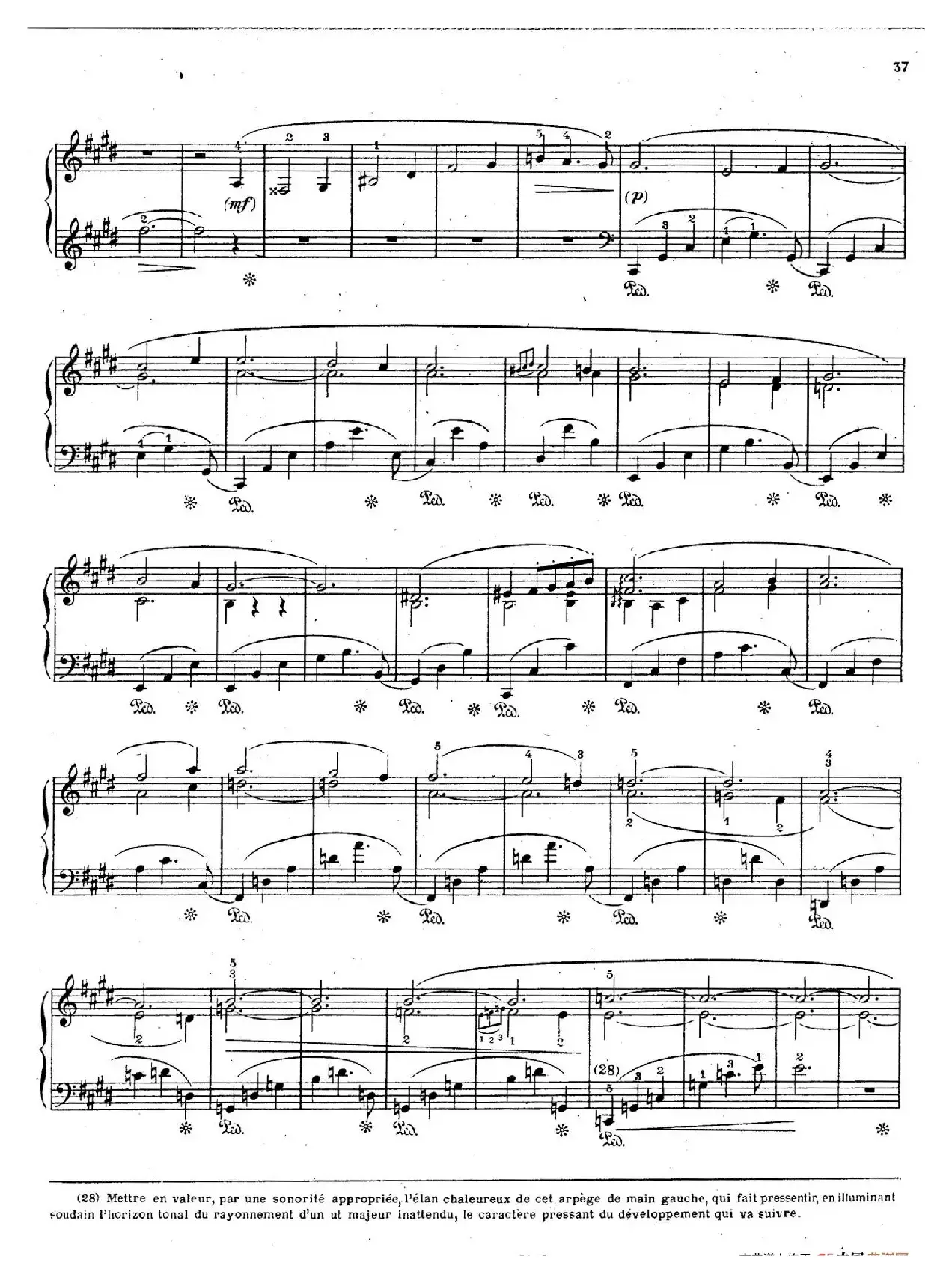 Scherzo No.4 in E Major Op.54（E大调第四谐谑曲·柯尔托教学版​）