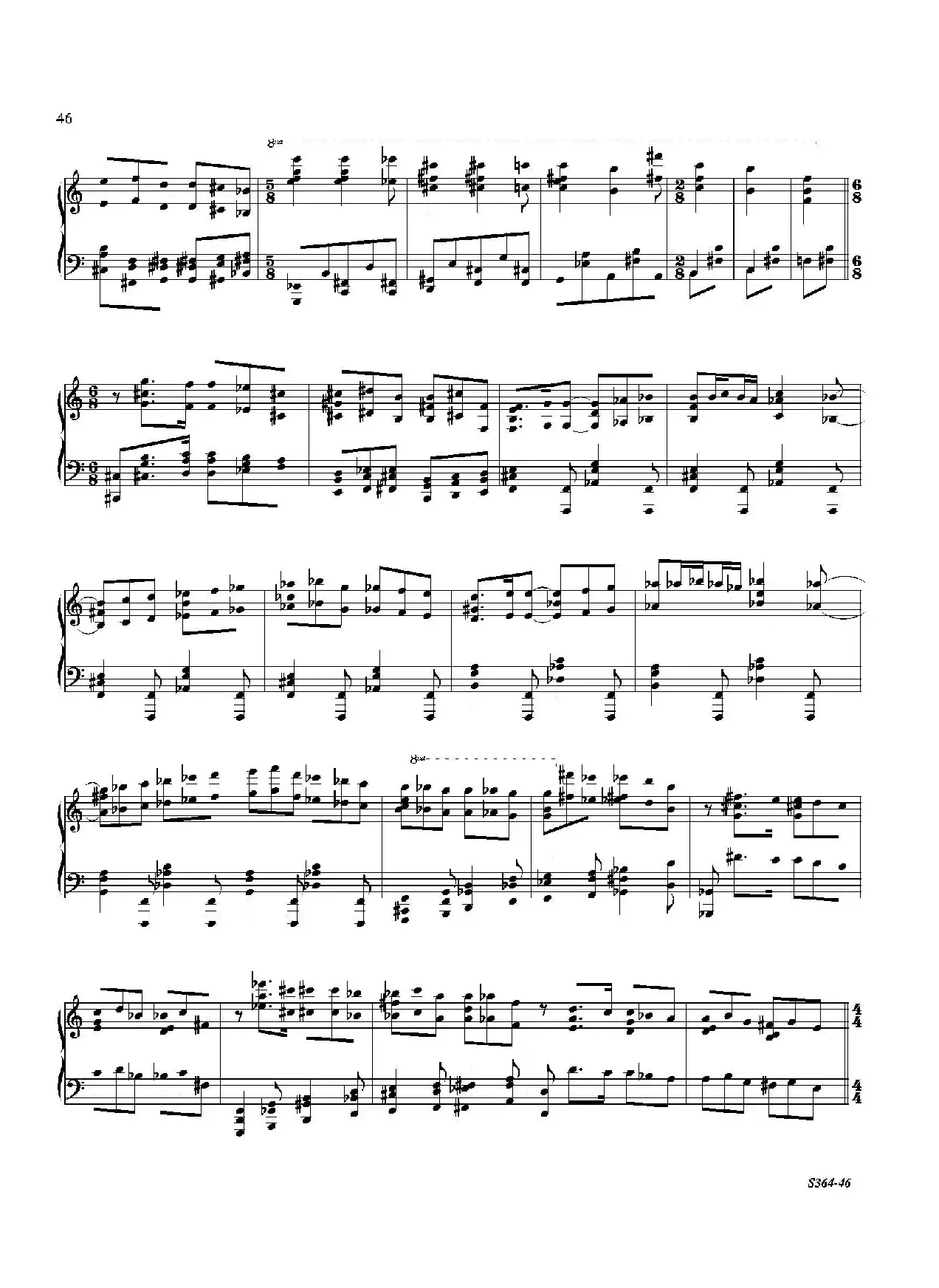 Piano Sonata No.8（第八钢琴奏鸣曲）（3）