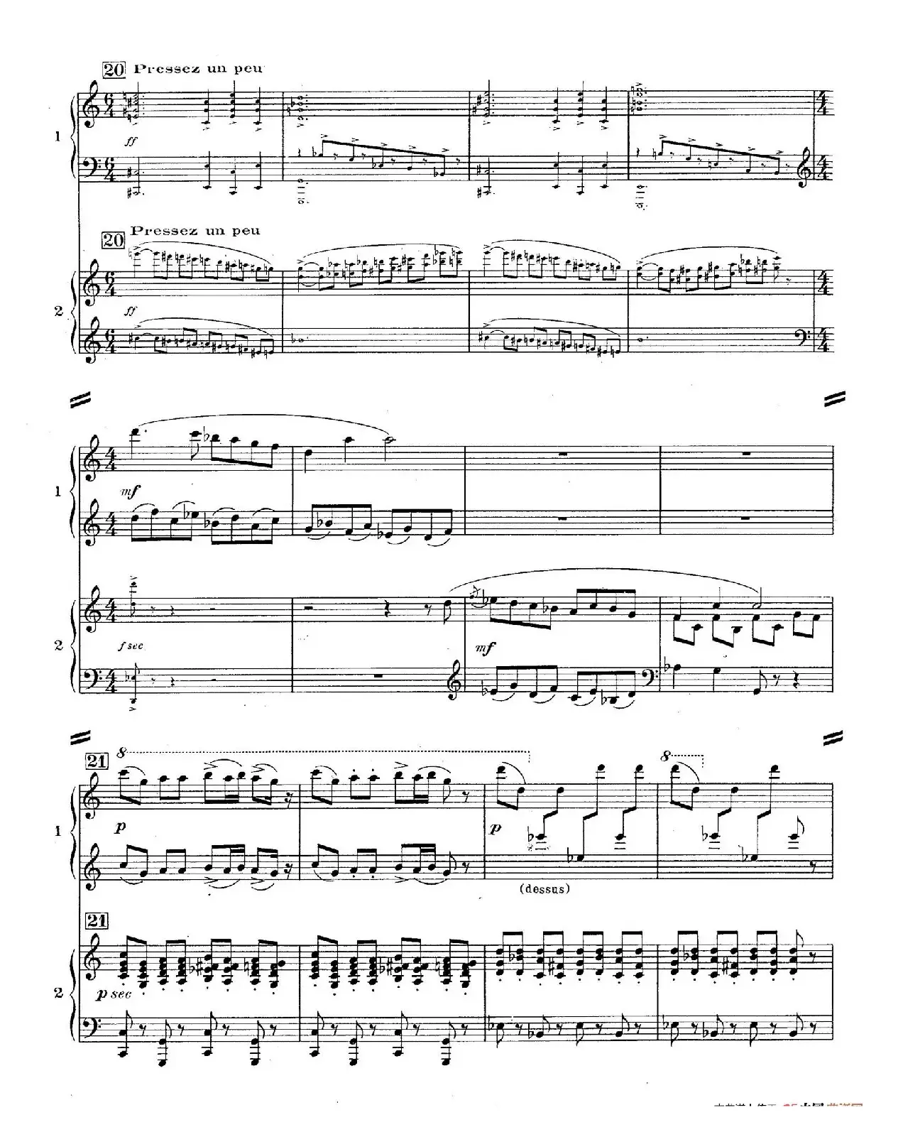 Concerto for 2 Pianos in d Minor（d小调双钢琴协奏曲· 第一乐章）