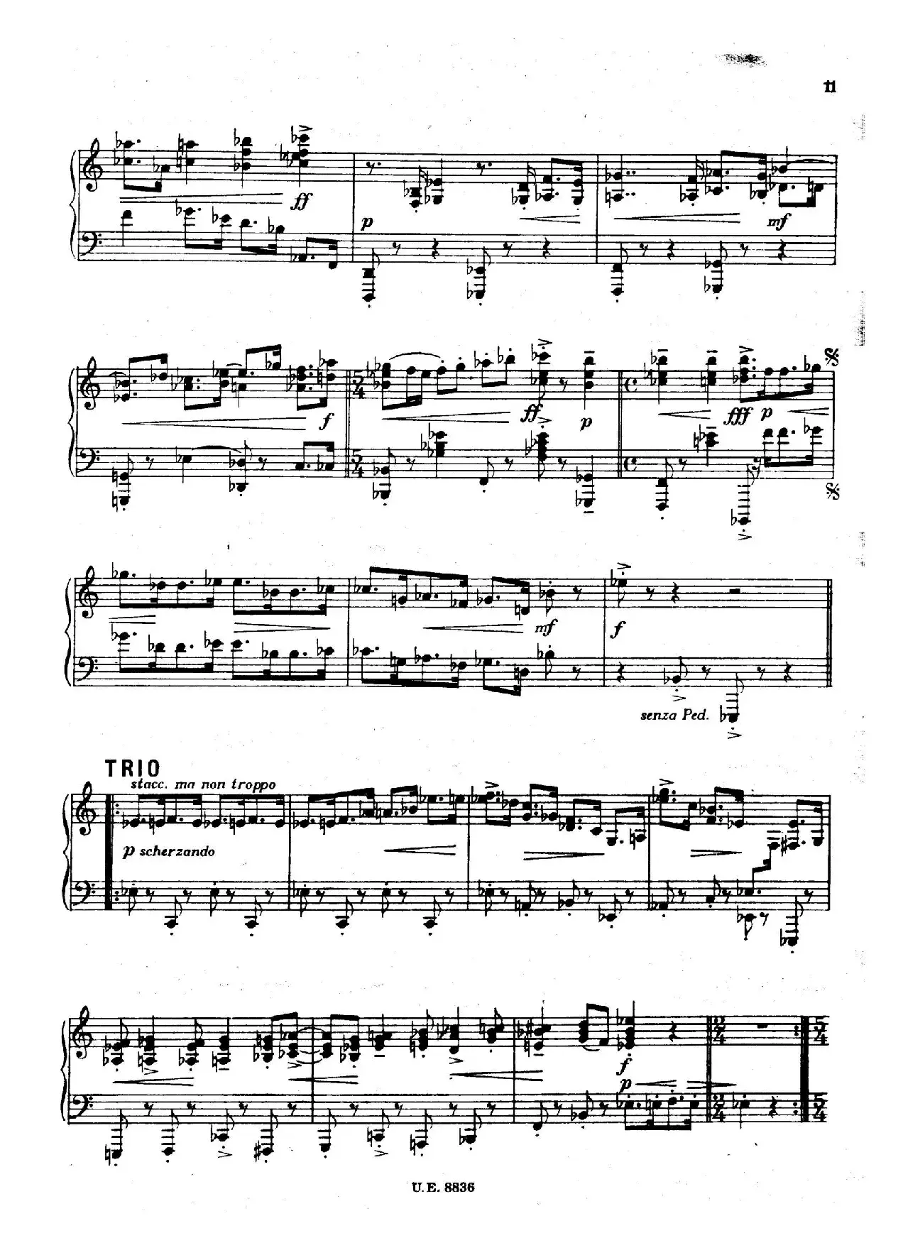 克热内克-第二钢琴奏鸣曲（Piano Sonata No.2 Op.59）