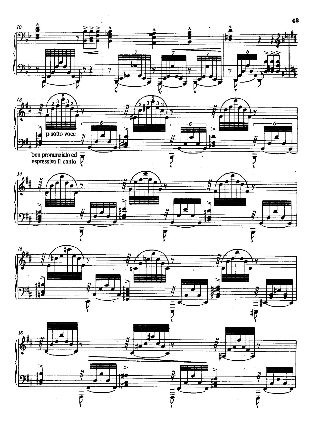 12 Etudes d'execution Transcendante S.139（12首超技练习曲·6）