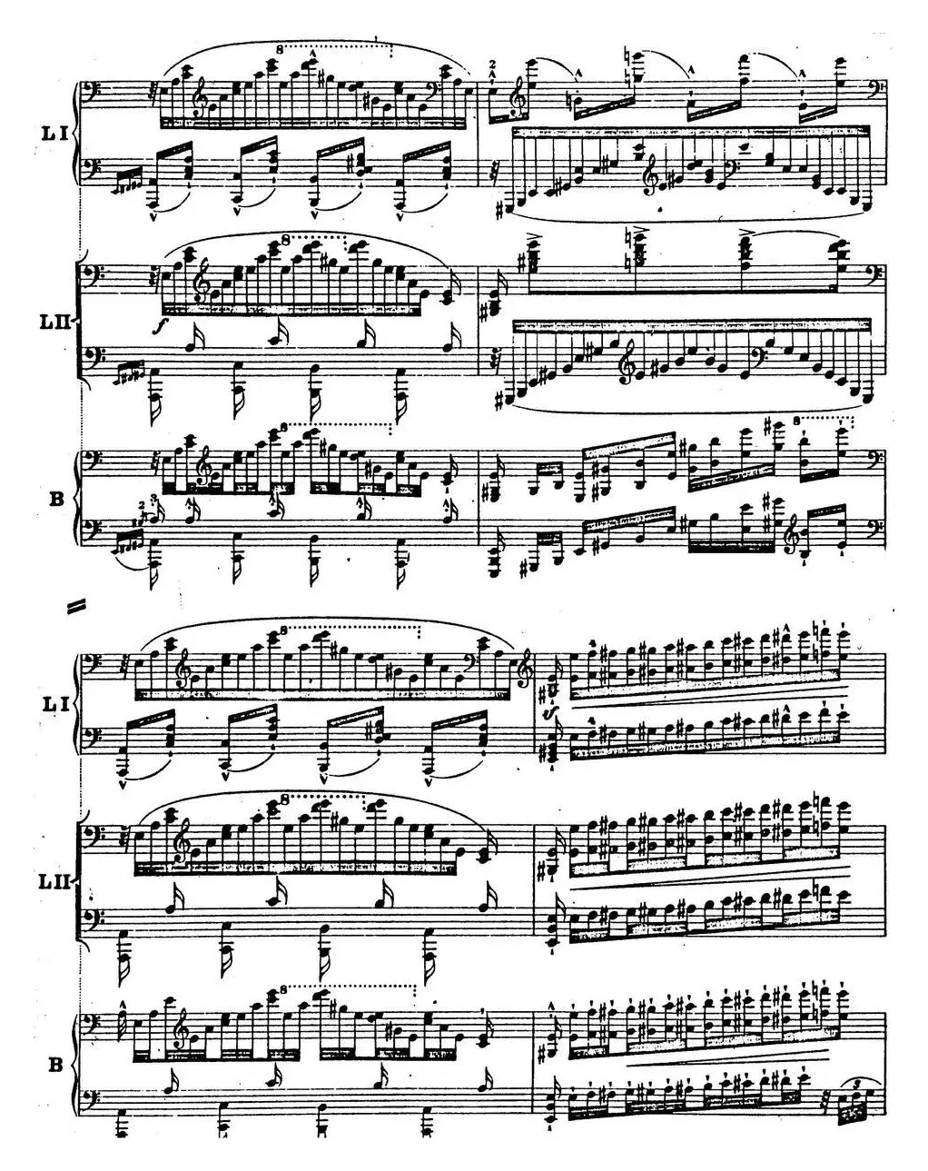 6首帕格尼尼大练习曲（Thema mit Variationen Etude Nr.6）