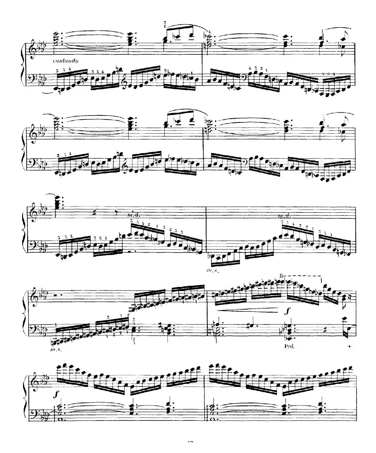 15 Etudes de Vortuosite Op.72（15首辉煌练习曲·11）