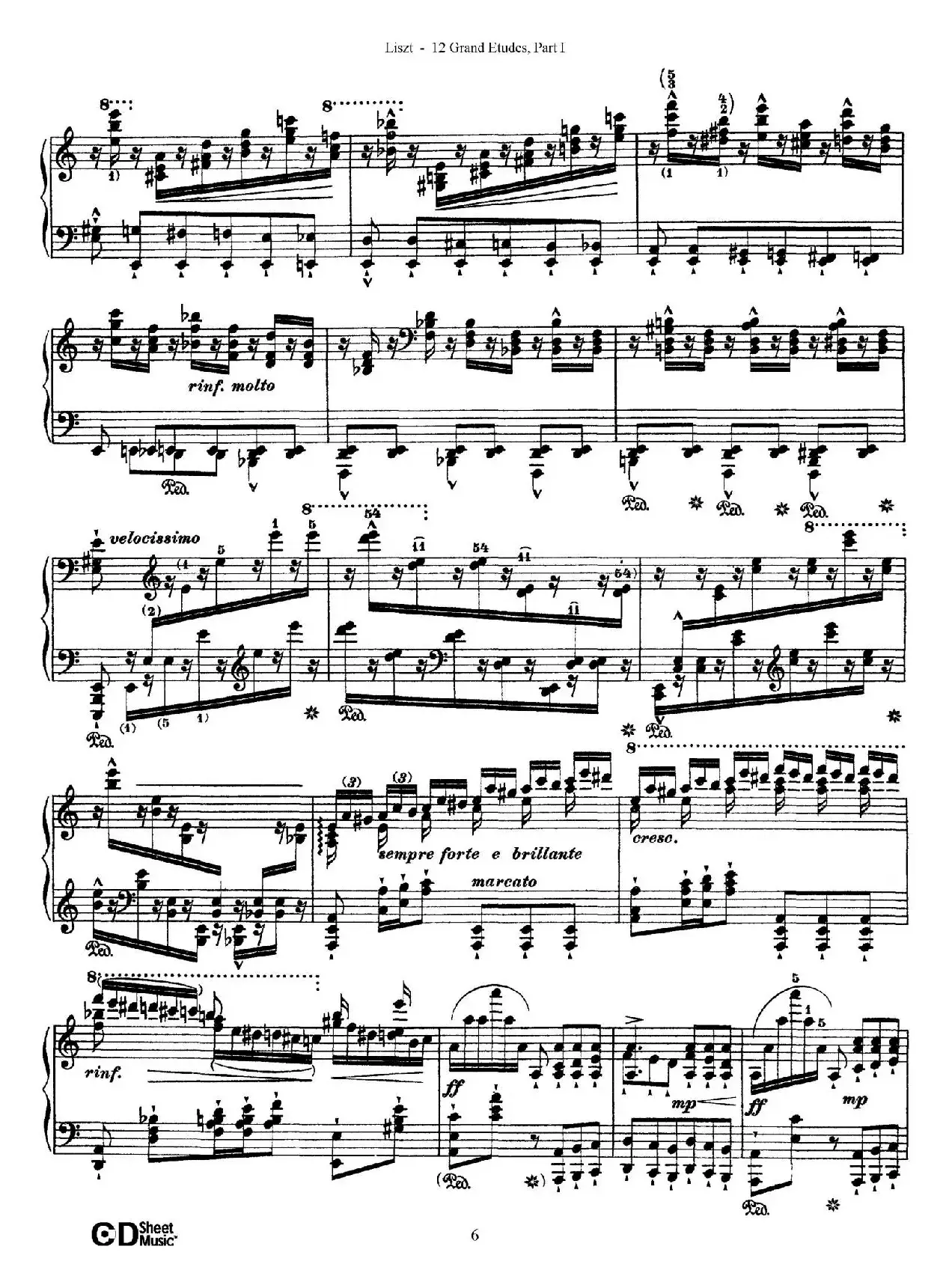 12 Grand Etudes S.137（12首华丽的练习曲·2）