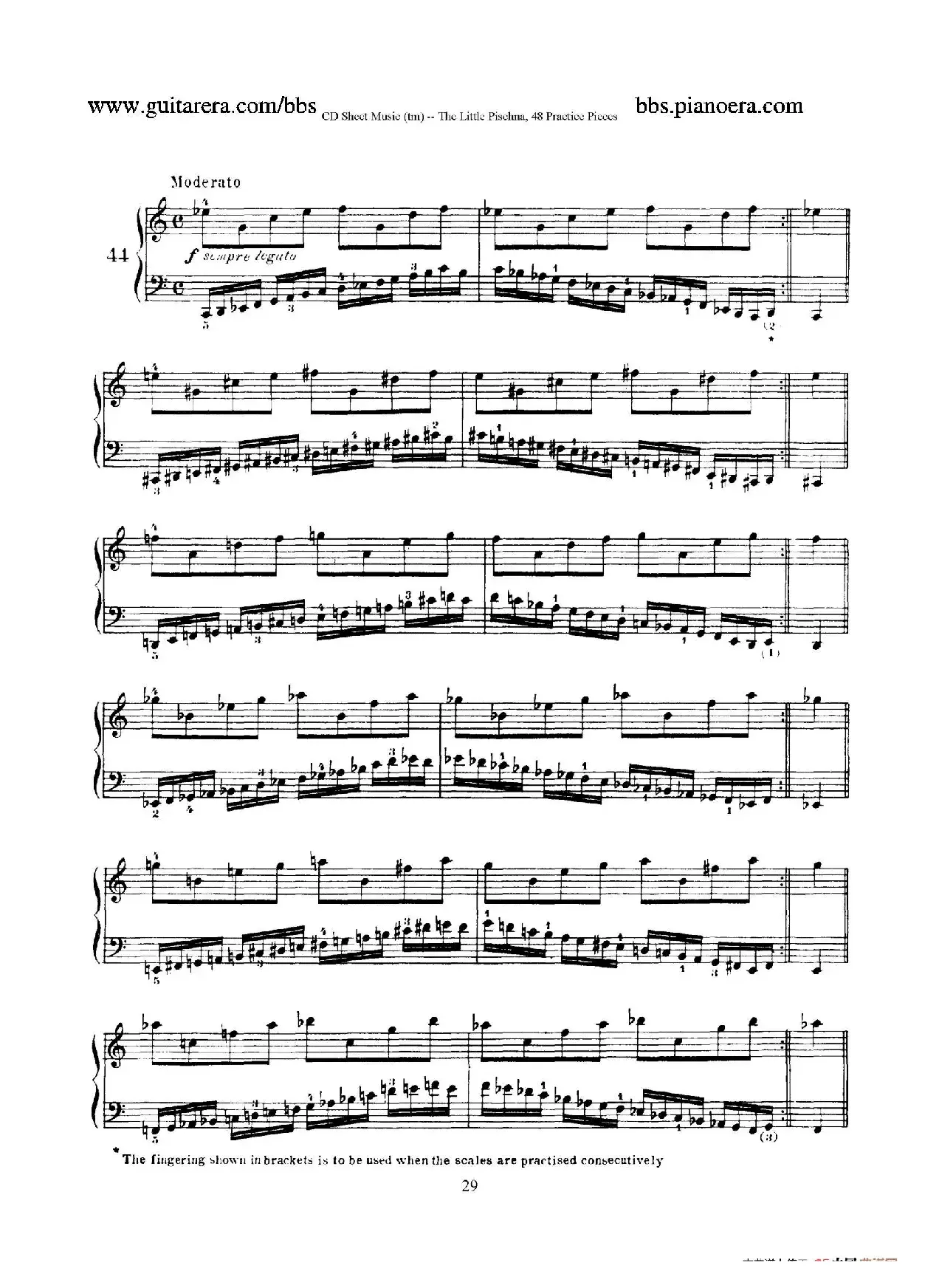 48 Practice Pieces（四十八首钢琴练习曲）