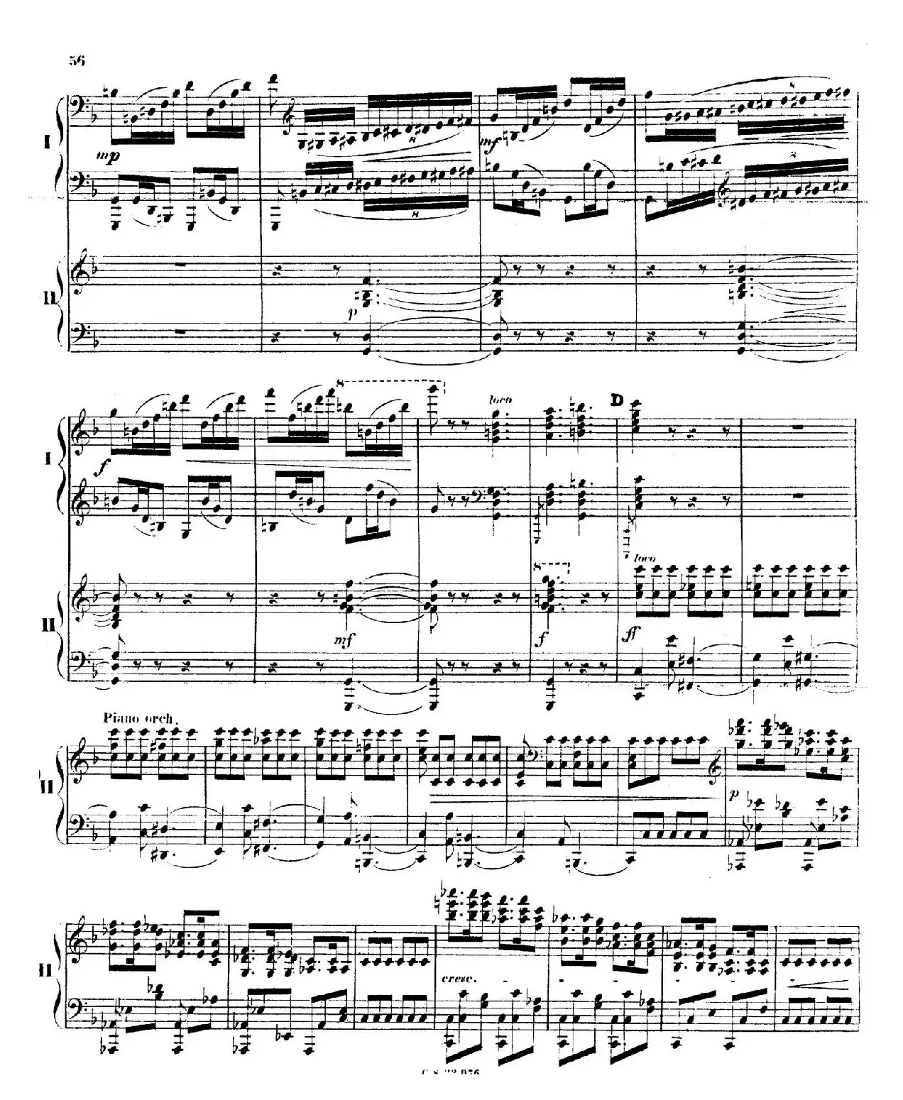 Piano Concerto No.2 in F Major Op.35（F大调第二钢琴协奏曲·Ⅱ·双钢琴）