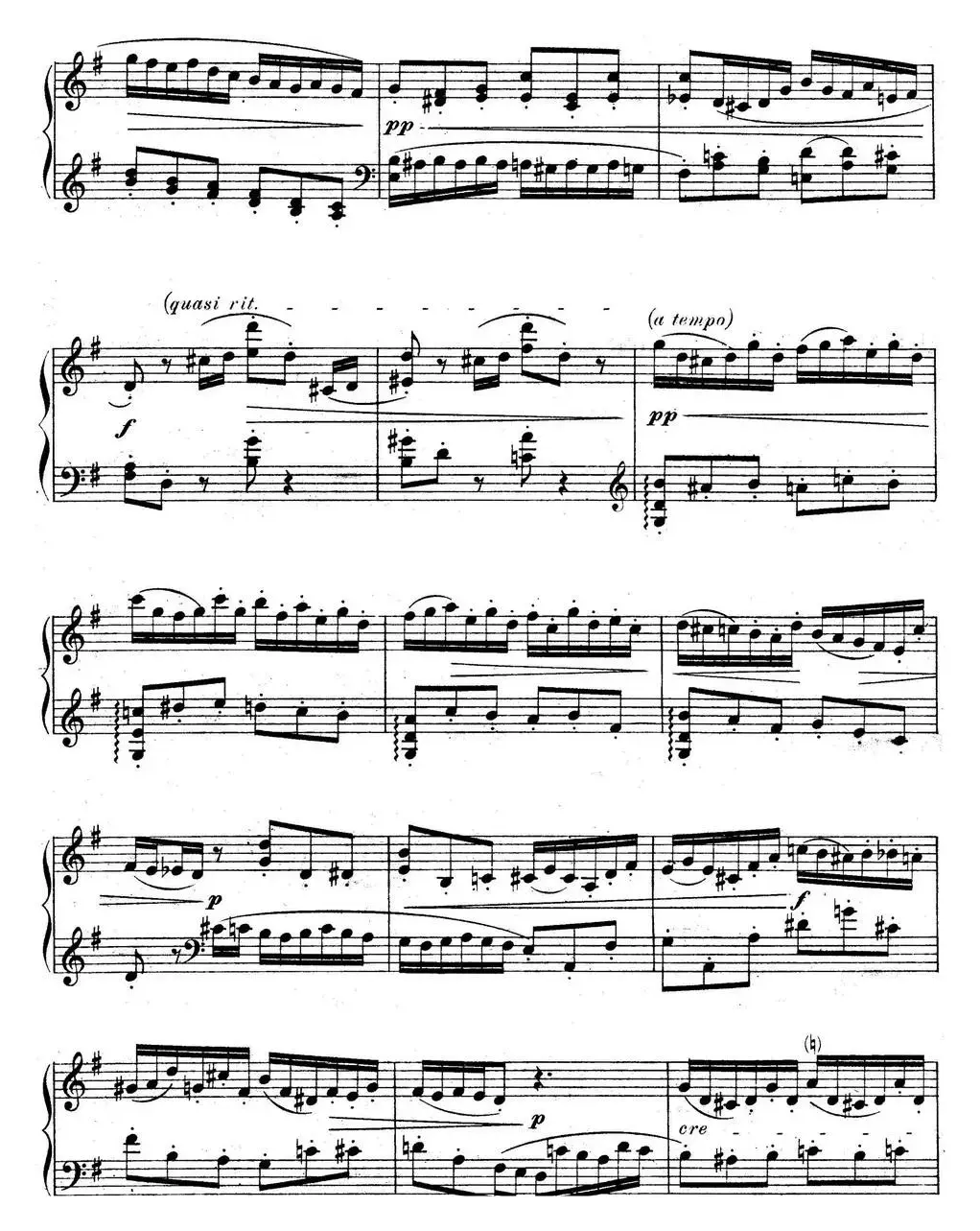 6 Preludes and Fugues Op.99（6首前奏曲与赋格·5）