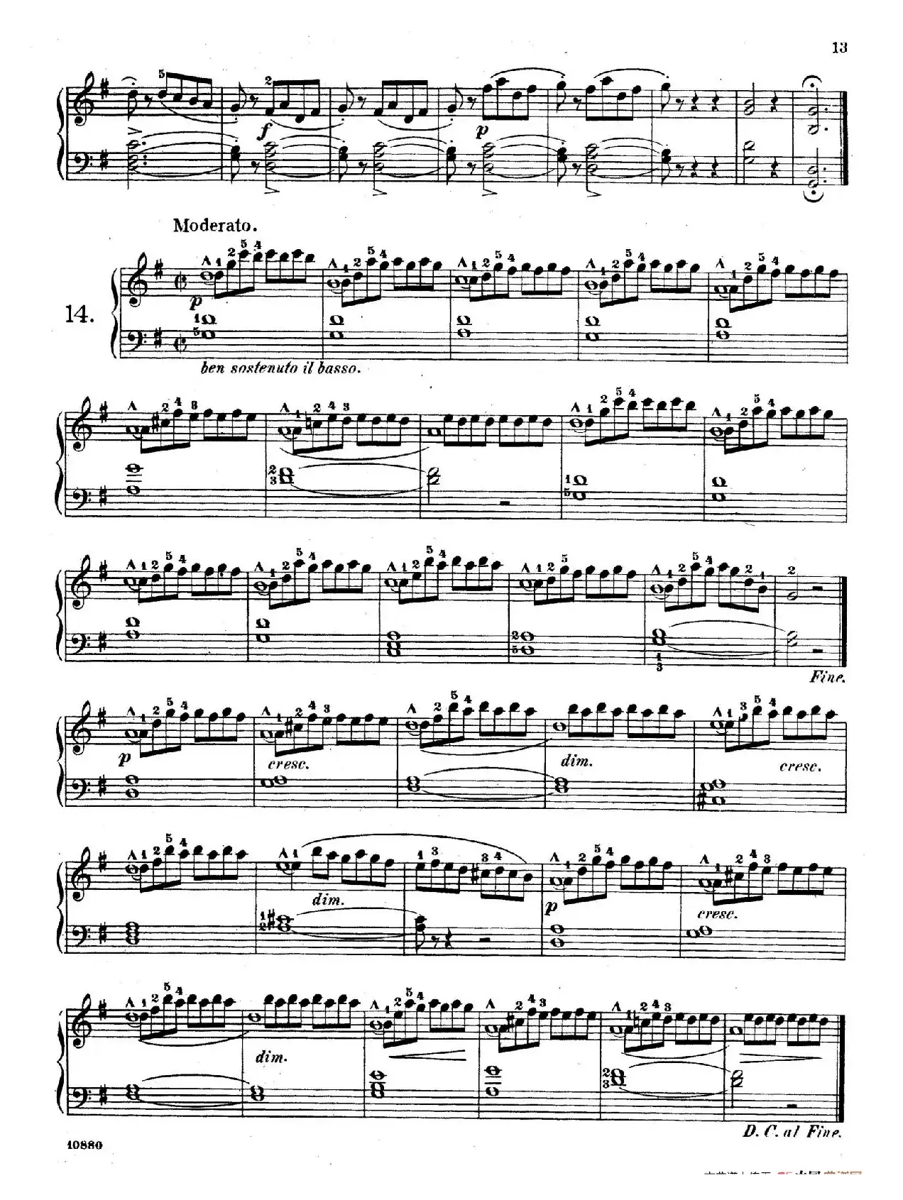 Etudes Enfantines Op.37（儿童钢琴练习曲 第11——14首）