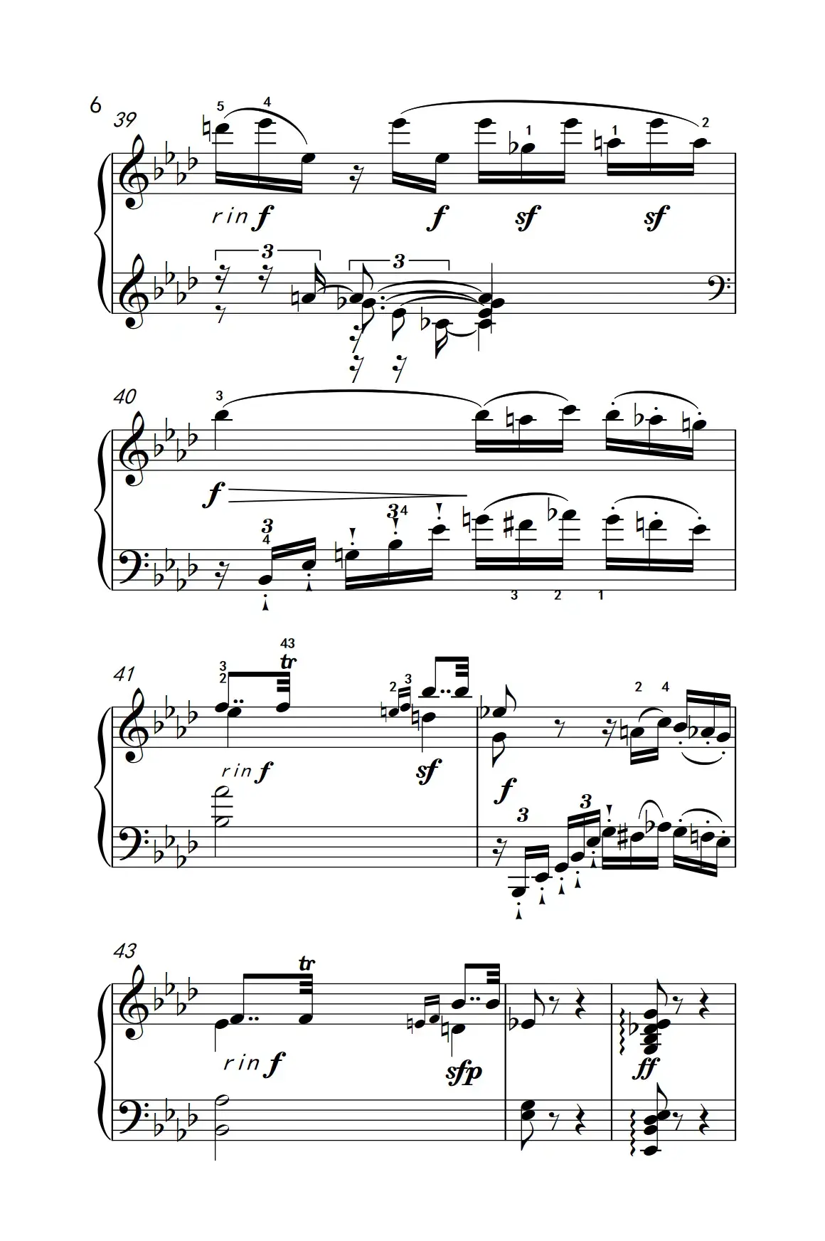 奏鸣曲 Opus 10 Nr.1 第二乐章（贝多芬奏鸣曲集 2）