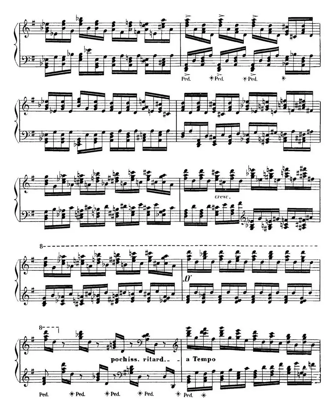 15 Etudes de Virtuosité Op.72 No.3 （十五首钢琴练习曲之三）