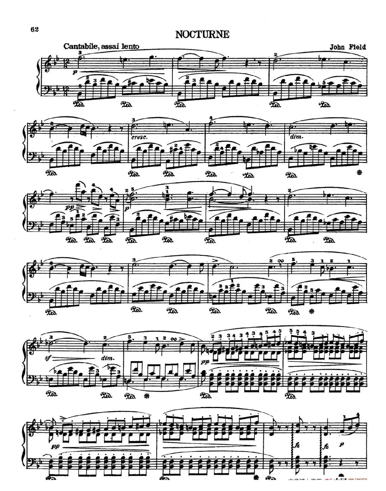 Nocturne No.5 in B-flat Major（降B大调第五号夜曲）