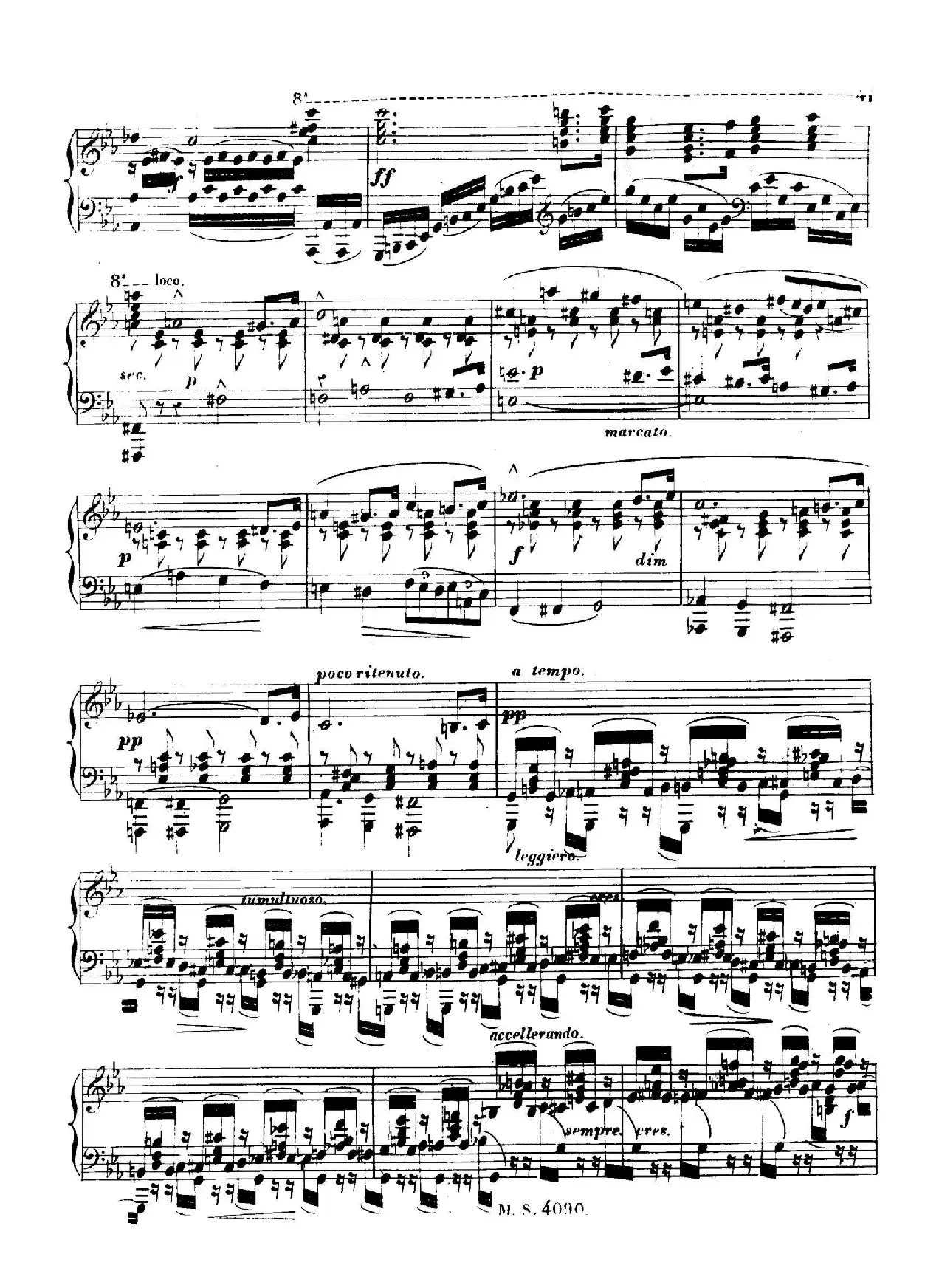 c小调钢琴奏鸣曲 （Piano Sonata in c Minor Op.56）