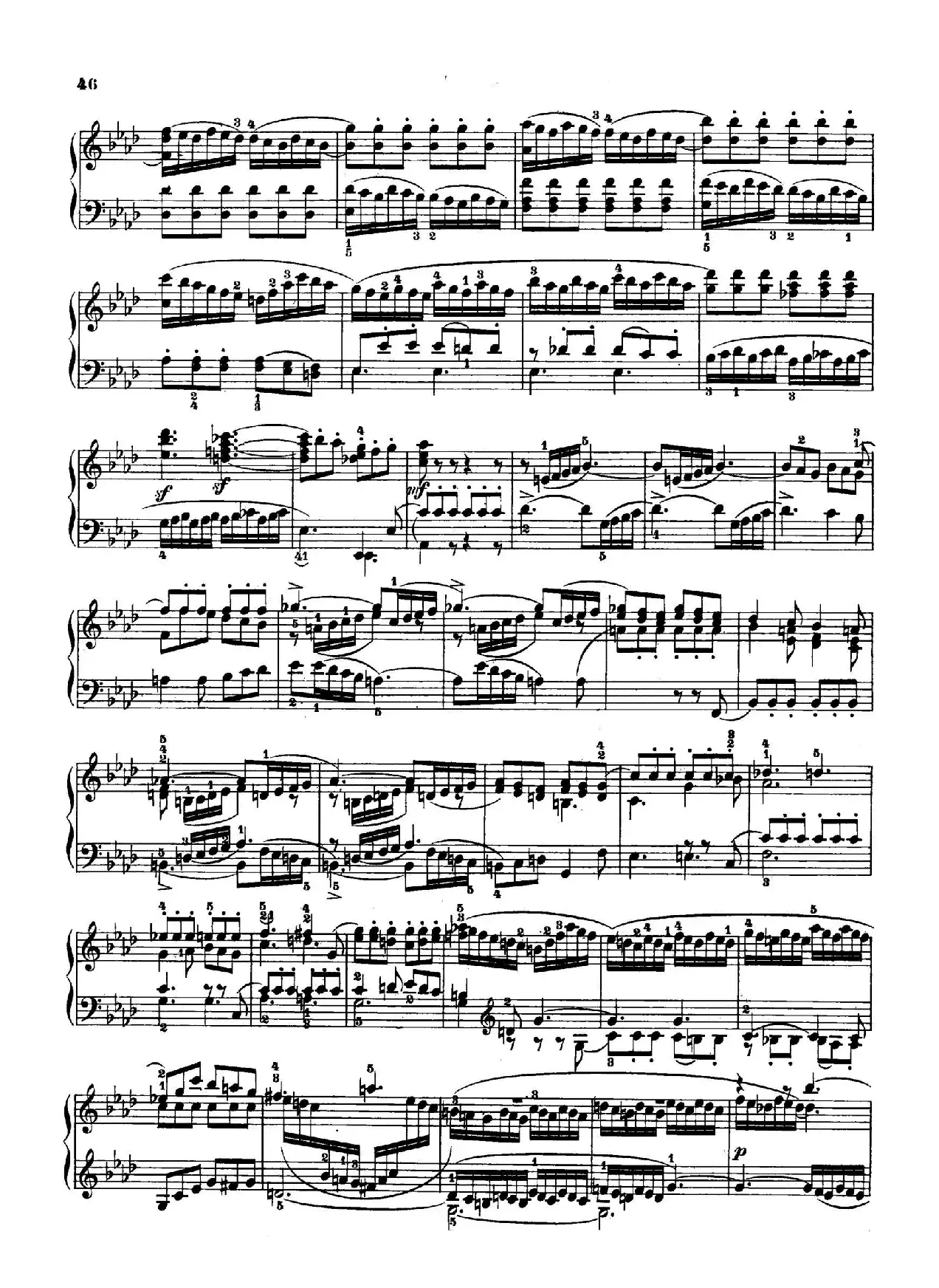 6 Preludes and Fugues Op.35（6首前奏曲与赋格·5）