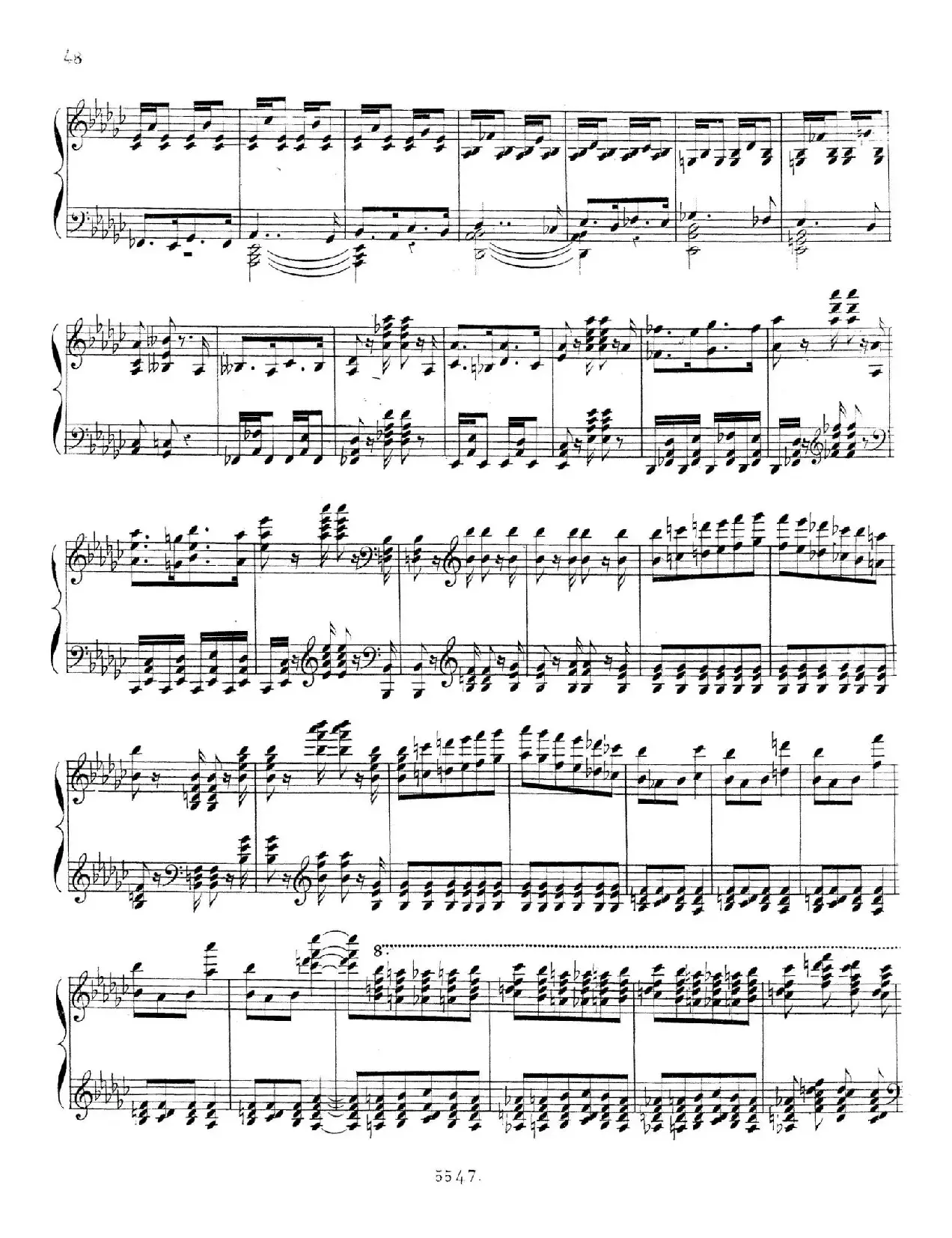 Trois Morceaux Dans Le Genre Pathétique Op.15（3首伤感小品·Ⅲ）