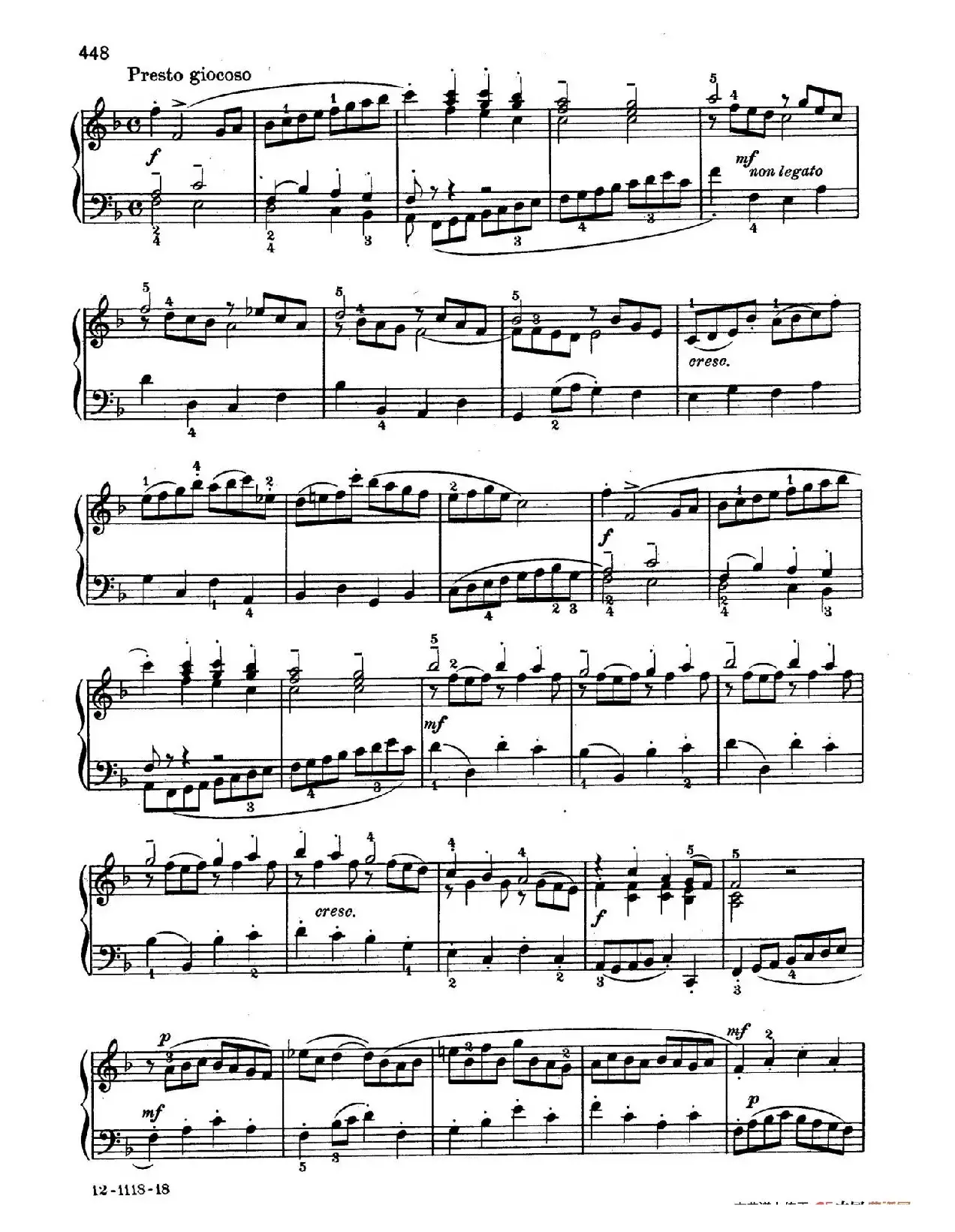 Italian Concerto BWV 971 （意大利协奏曲）