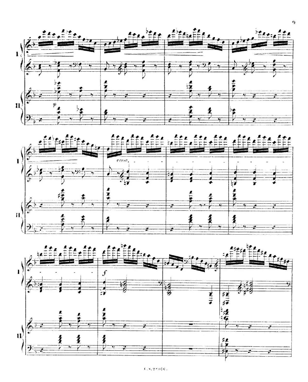 Piano Concerto No.2 in F Major Op.35（F大调第二钢琴协奏曲·Ⅰ·双钢琴）