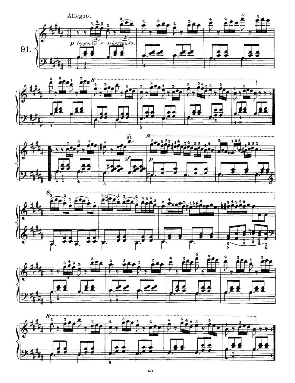 Czerny - 100 Progressive Studies Op.139（91—100）