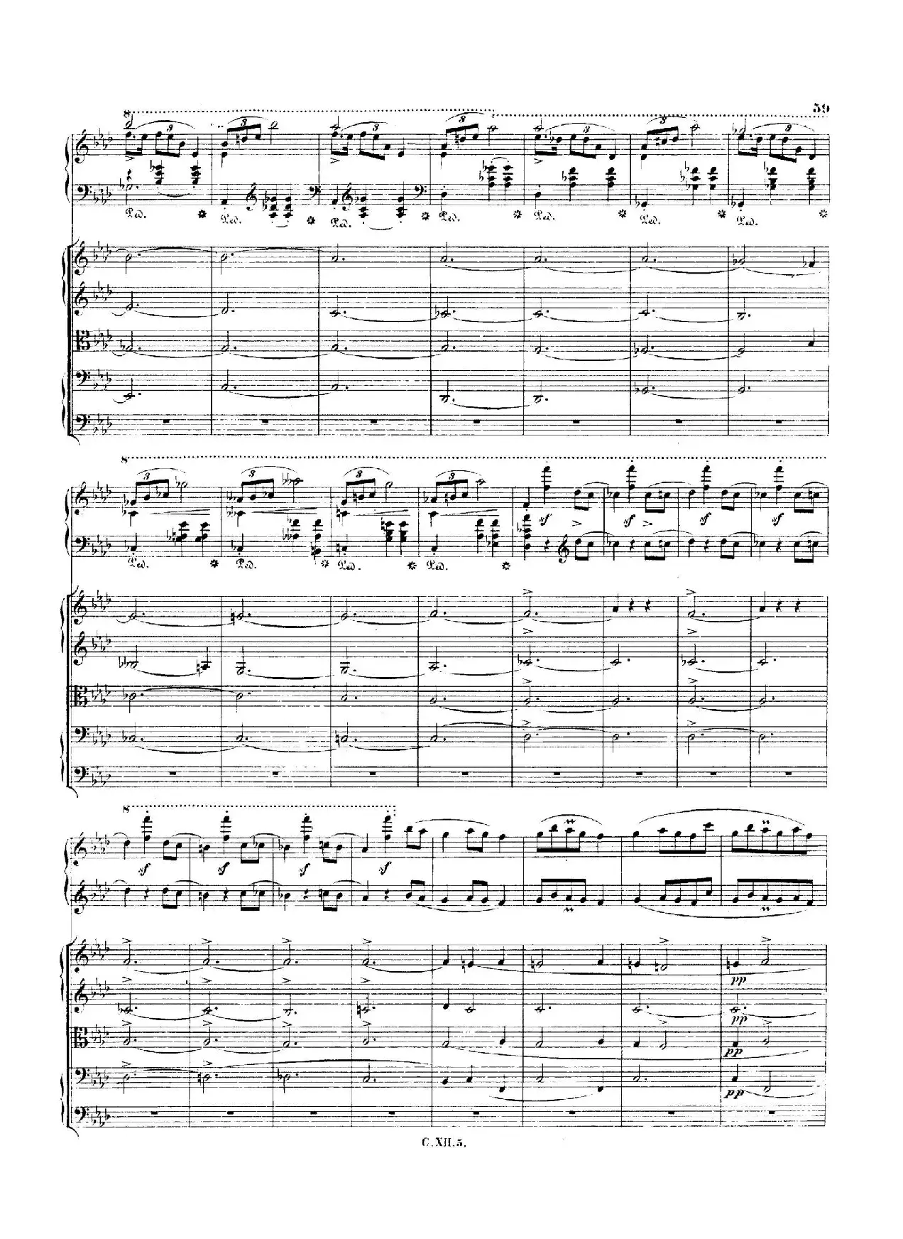 Piano Concerto No.2 in f Minor Op.21（f小调第二钢琴协奏曲·总谱）