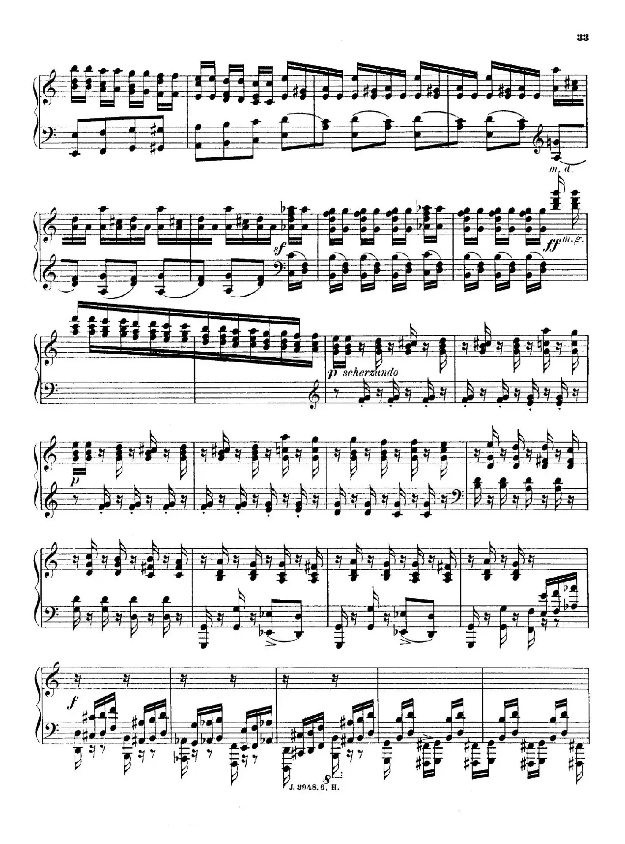 6 Etudes de Concert（6首音乐会练习曲·6）