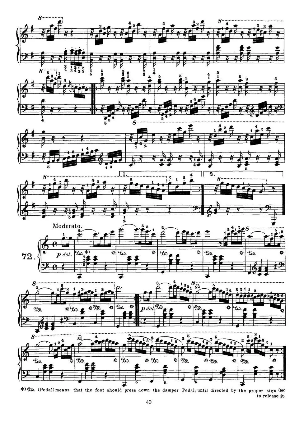 Czerny - 100 Progressive Studies Op.139（69—77）