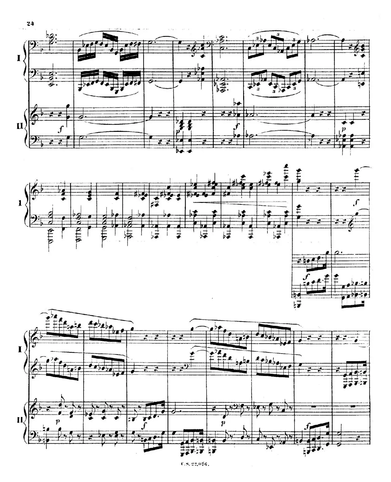 Piano Concerto No.2 in F Major Op.35（F大调第二钢琴协奏曲·Ⅰ·双钢琴）