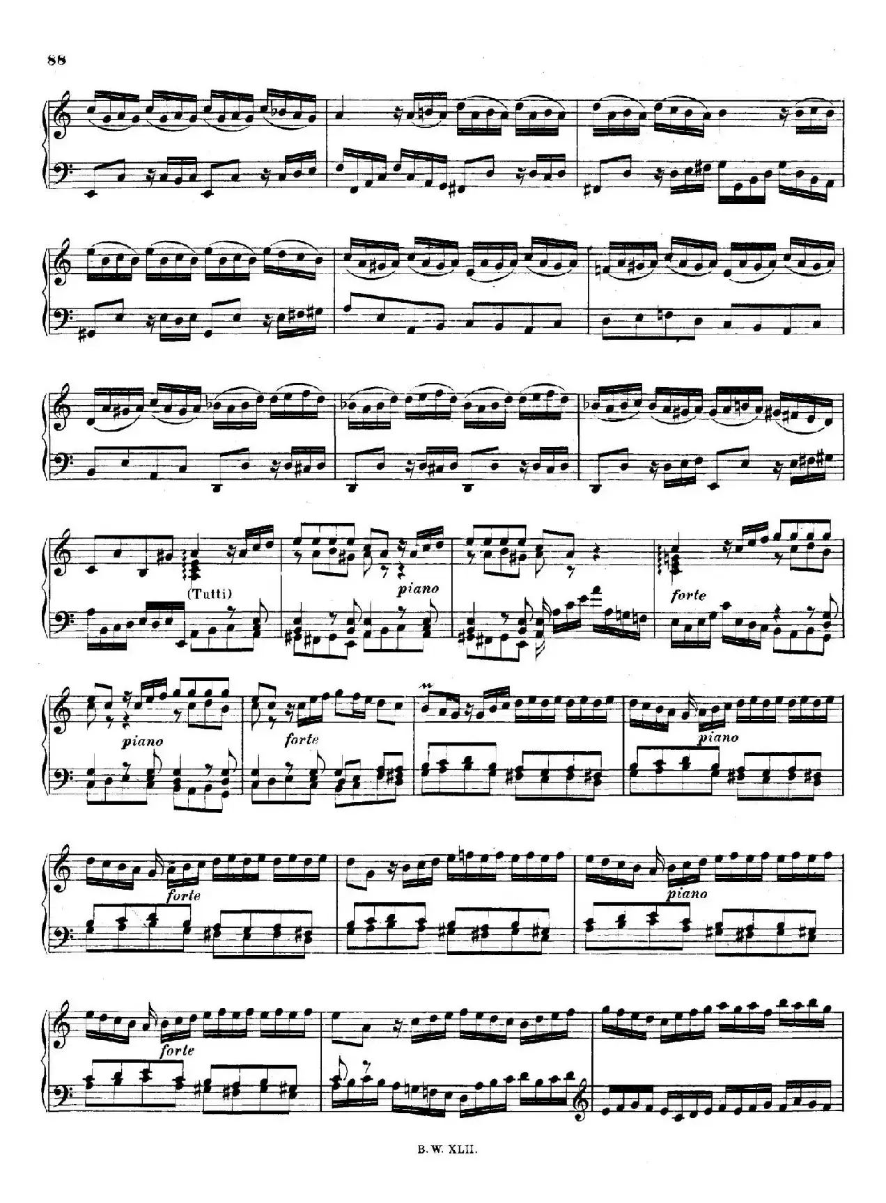 16 Concertos BWV 972-987（十六首为独奏古钢琴而作的协奏曲）（P21——30）