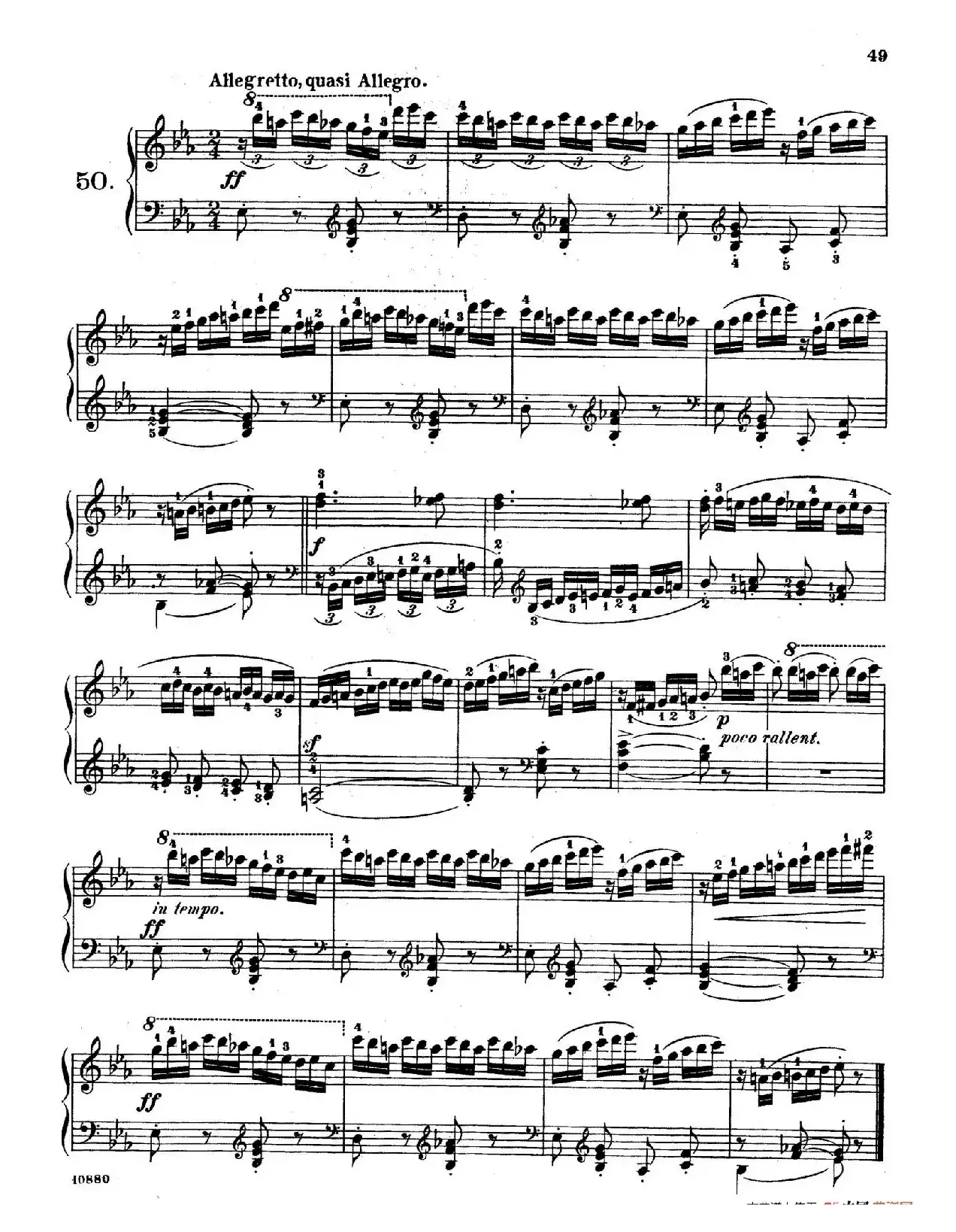 Etudes Enfantines Op.37（儿童钢琴练习曲 第46——50首）