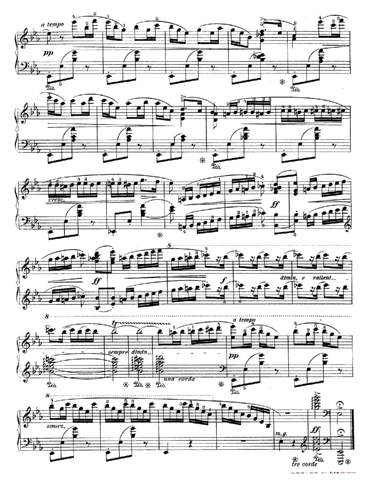 Rondo in E flat Major Op.16（降E大调回旋曲）