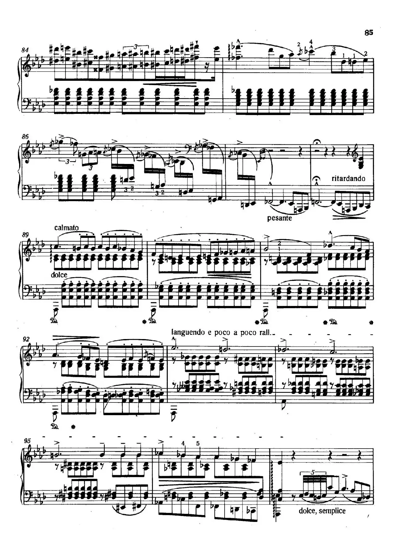 12 Etudes d'execution Transcendante S.139（12首超技练习曲·9）