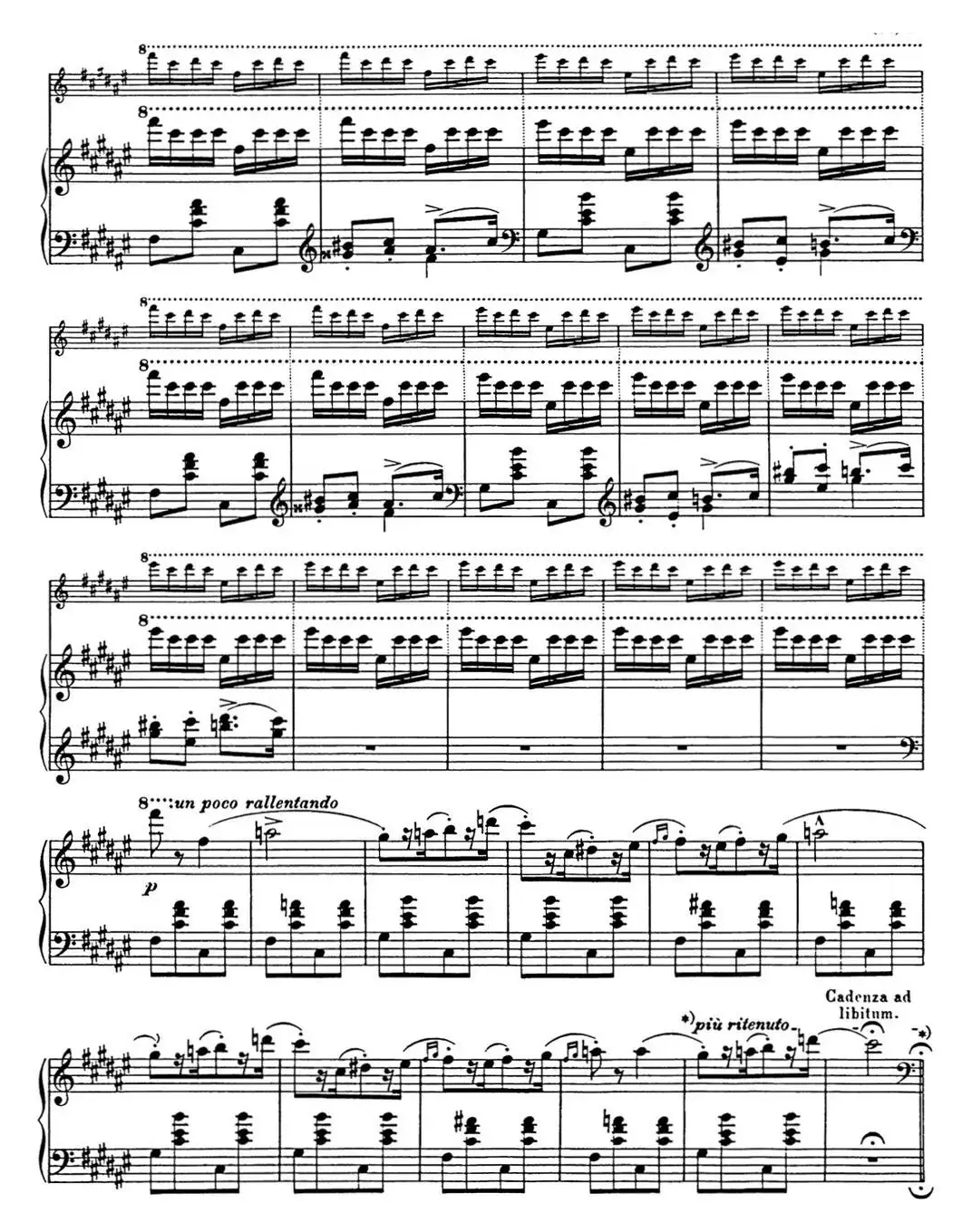 李斯特 匈牙利狂想曲 Hungarian Rhapsodies S.244 No.2