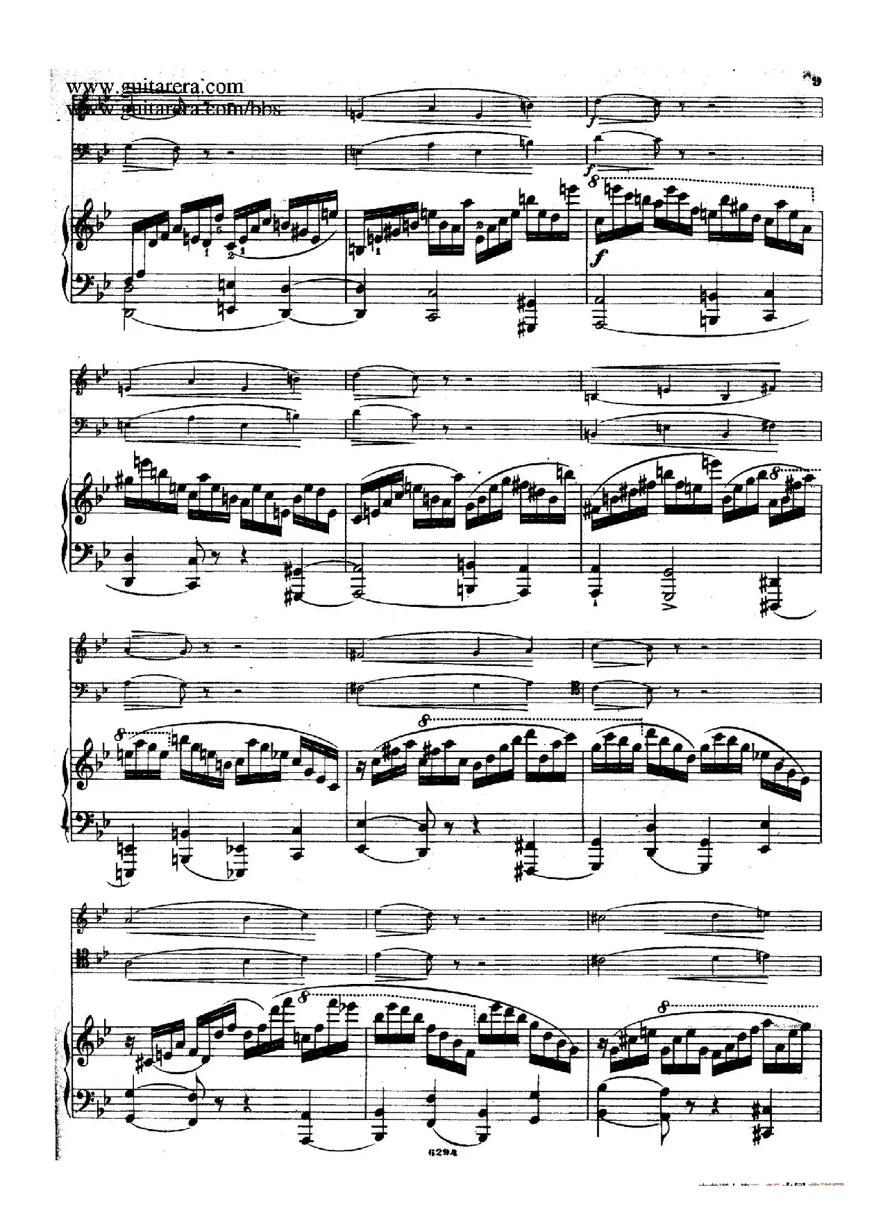 Piano Trio in g Minor Op.8（g小调钢琴三重奏）