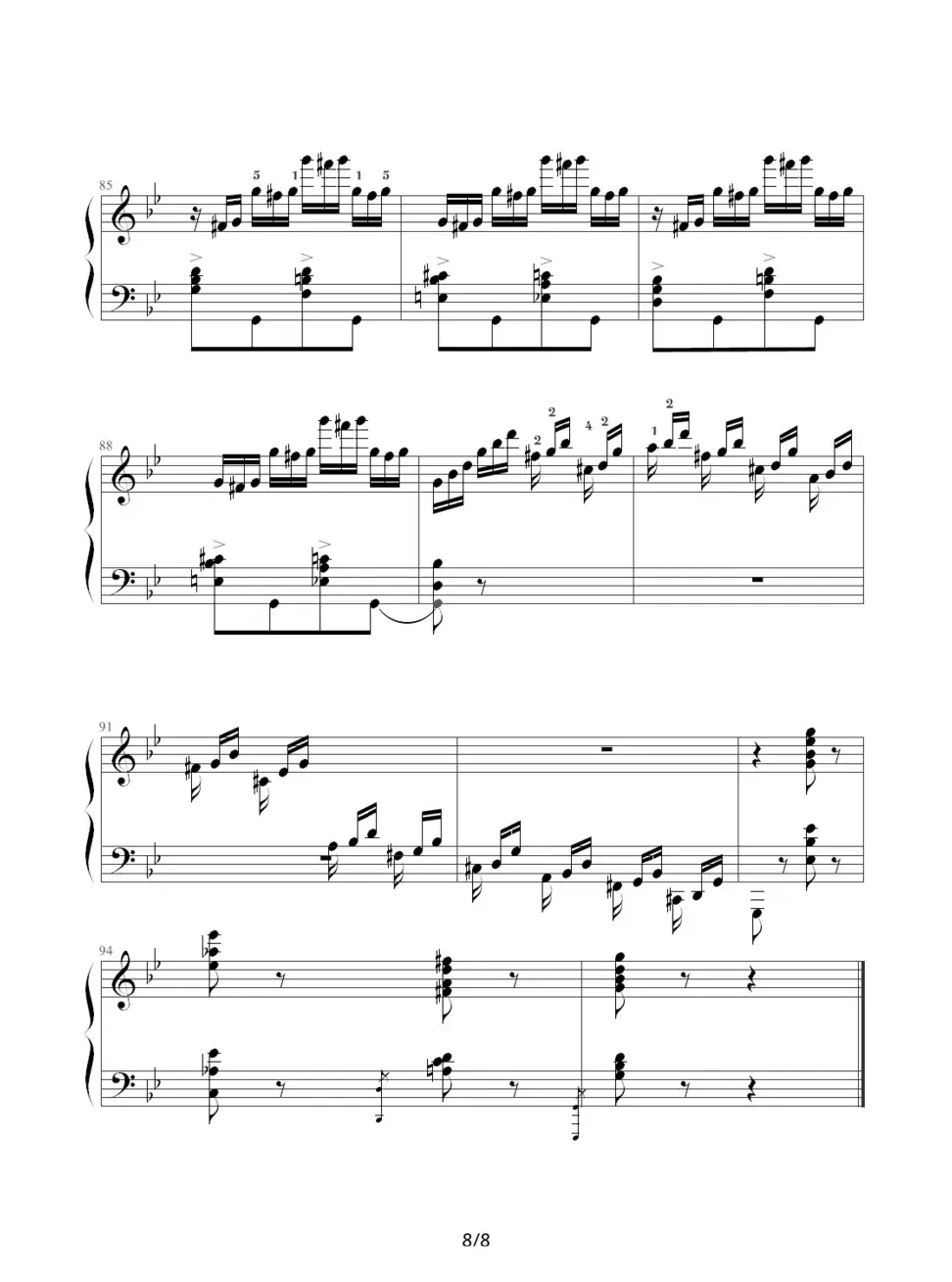 练习曲（Op.72 No.2）