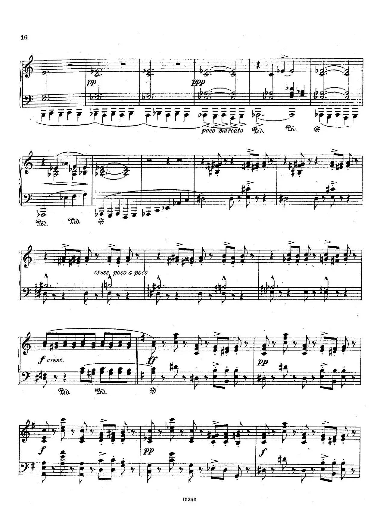 Etudes Rythmiques Op.149（节奏练习曲集）（4）