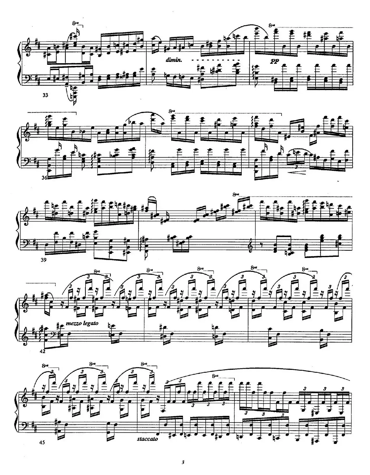 Etude No. 3