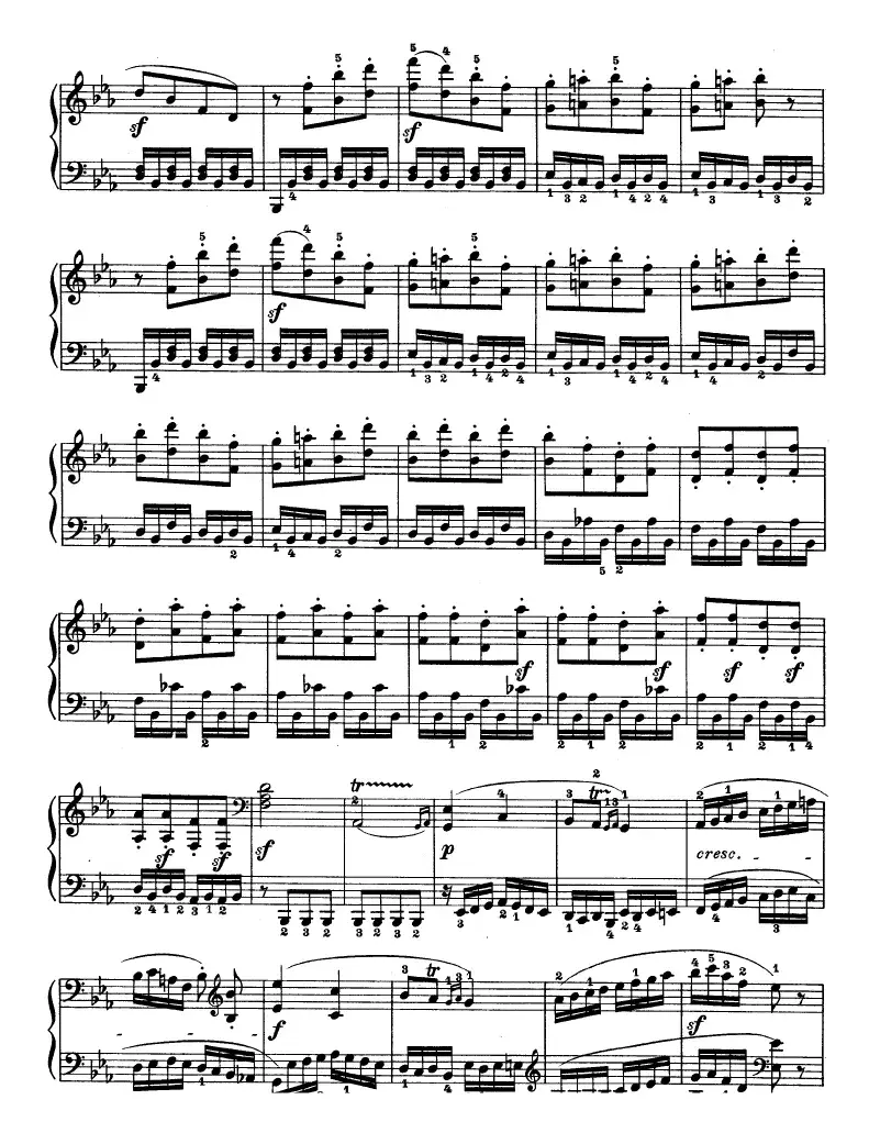 SONATE（第十三钢琴奏鸣曲-Op.27 No.1）