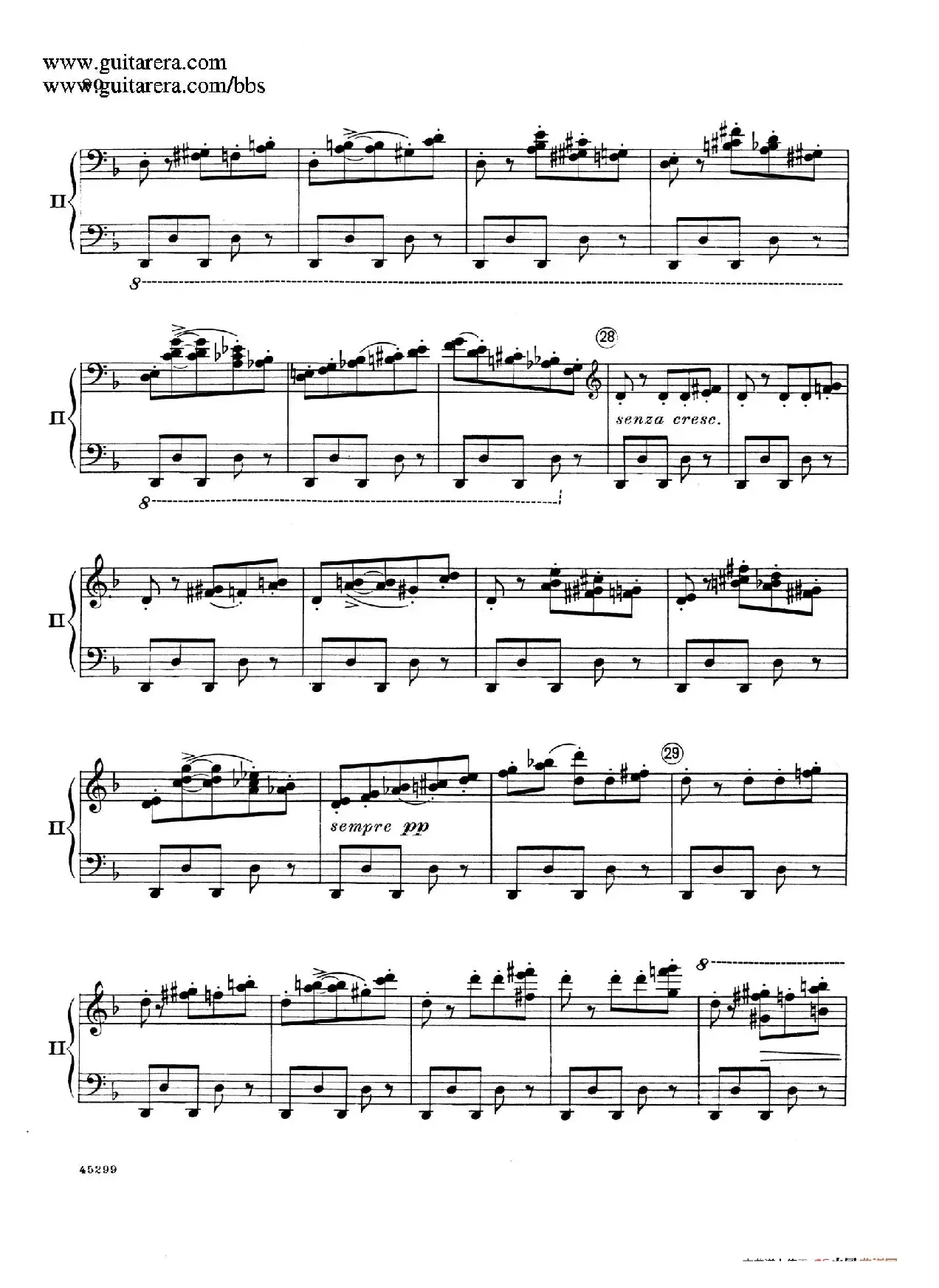 Piano Concerto Op.38（钢琴协奏曲·双钢琴·第三乐章）