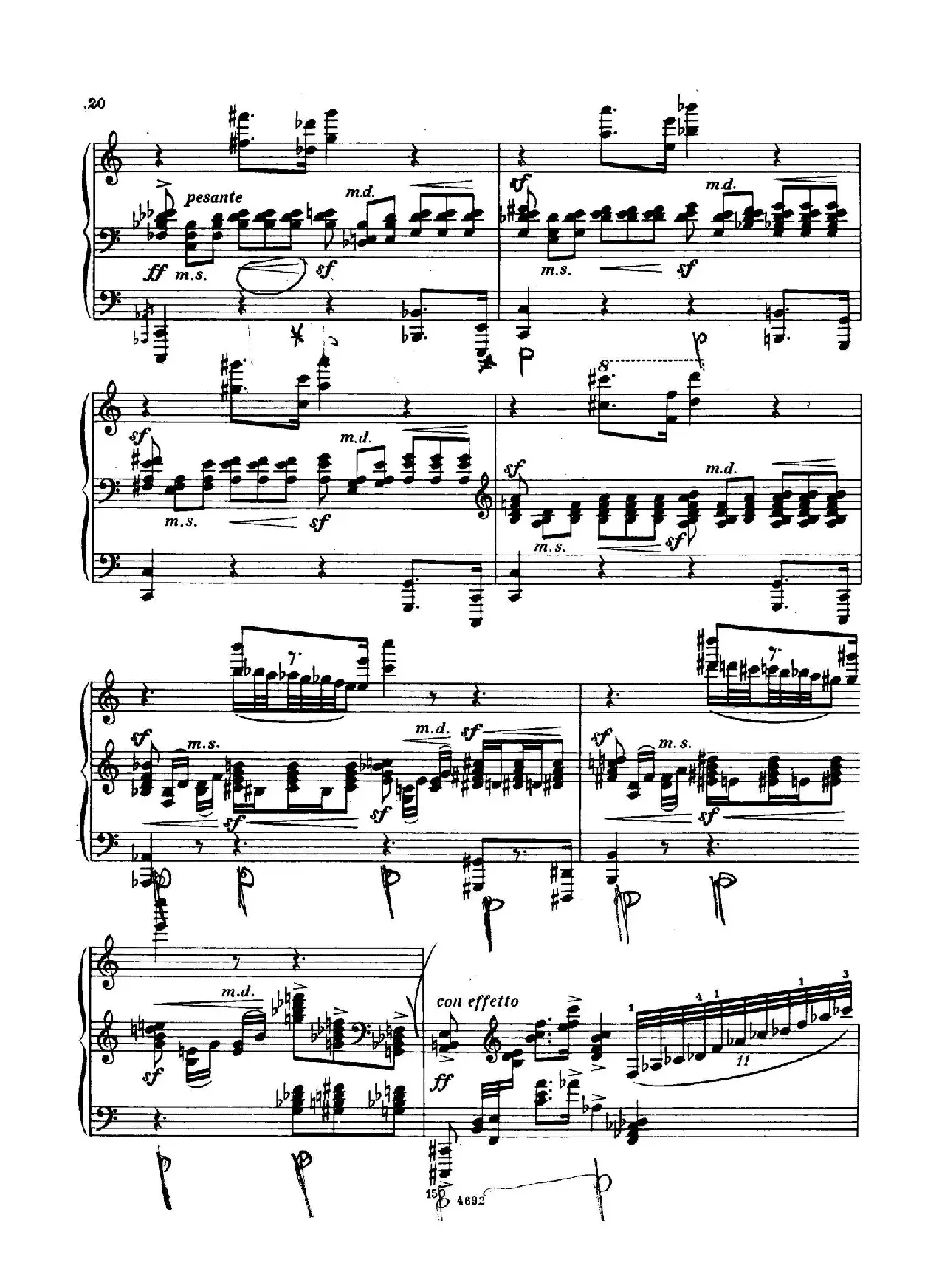 Piano Concerto No.2 in g Minor Op.16（g小调第二钢琴协奏曲·Ⅰ·双钢琴）