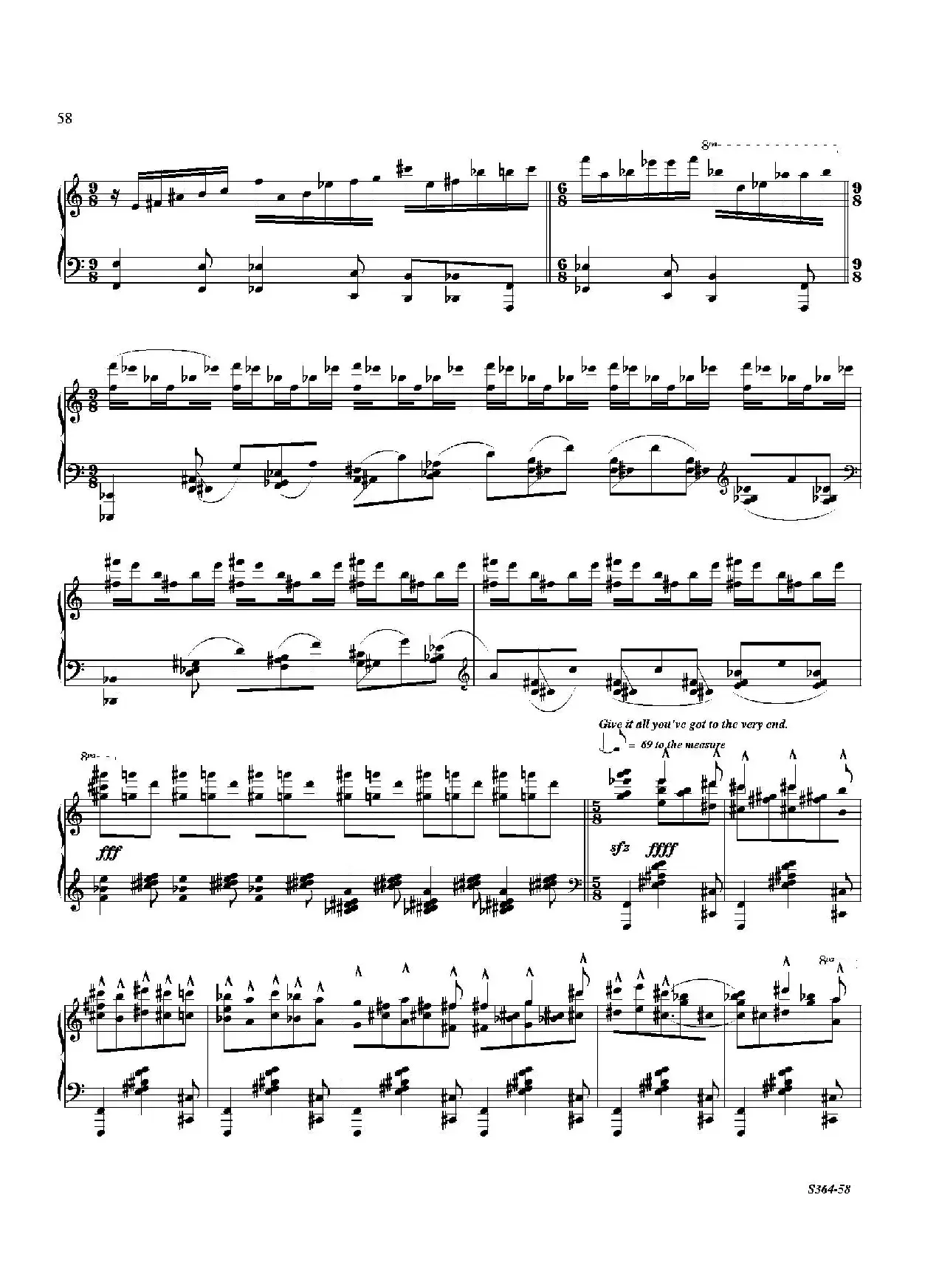 Piano Sonata No.8（第八钢琴奏鸣曲）（3）