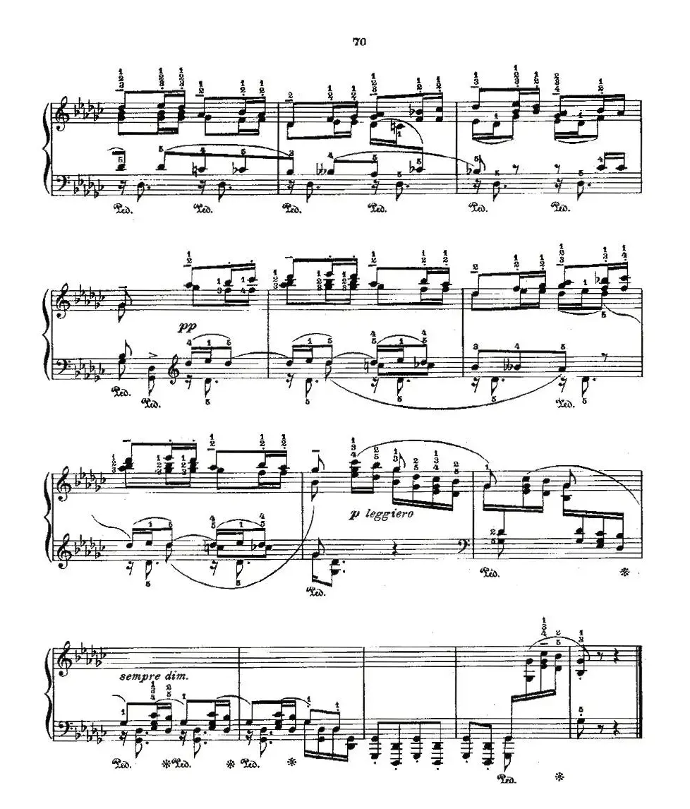 肖邦《练习曲》Fr.Chopin Op.25 No9-2